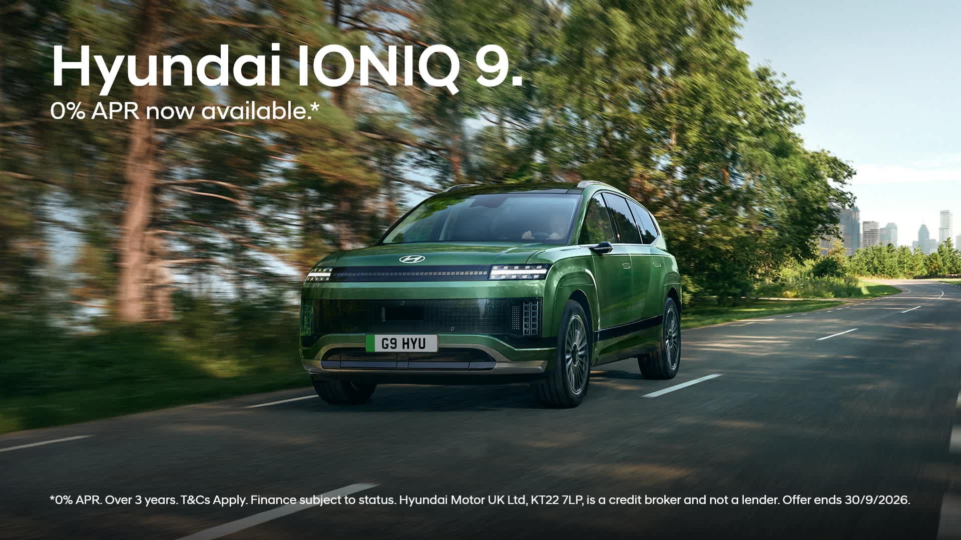 Hyundai IONIQ 9 Q3 2026 Offer