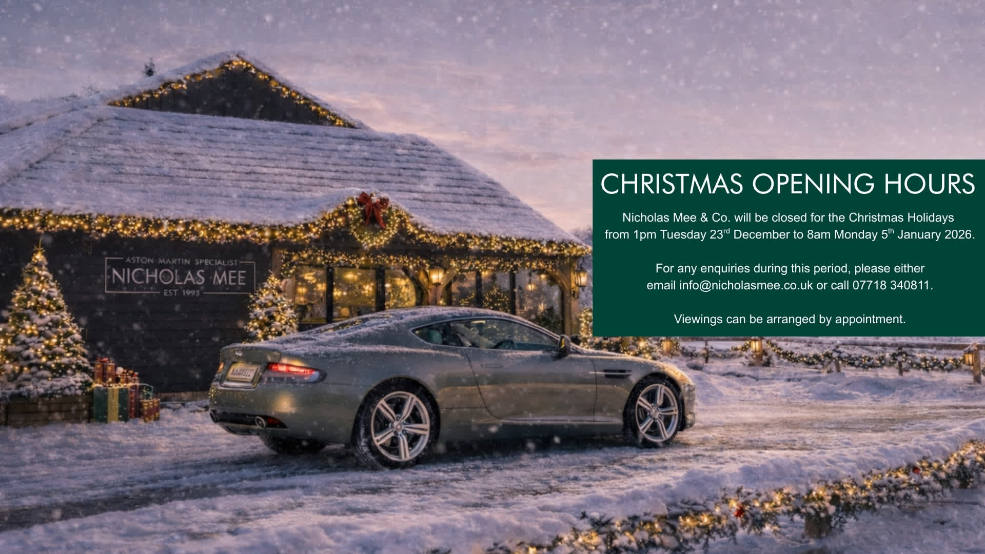 Contact Nicholas Mee