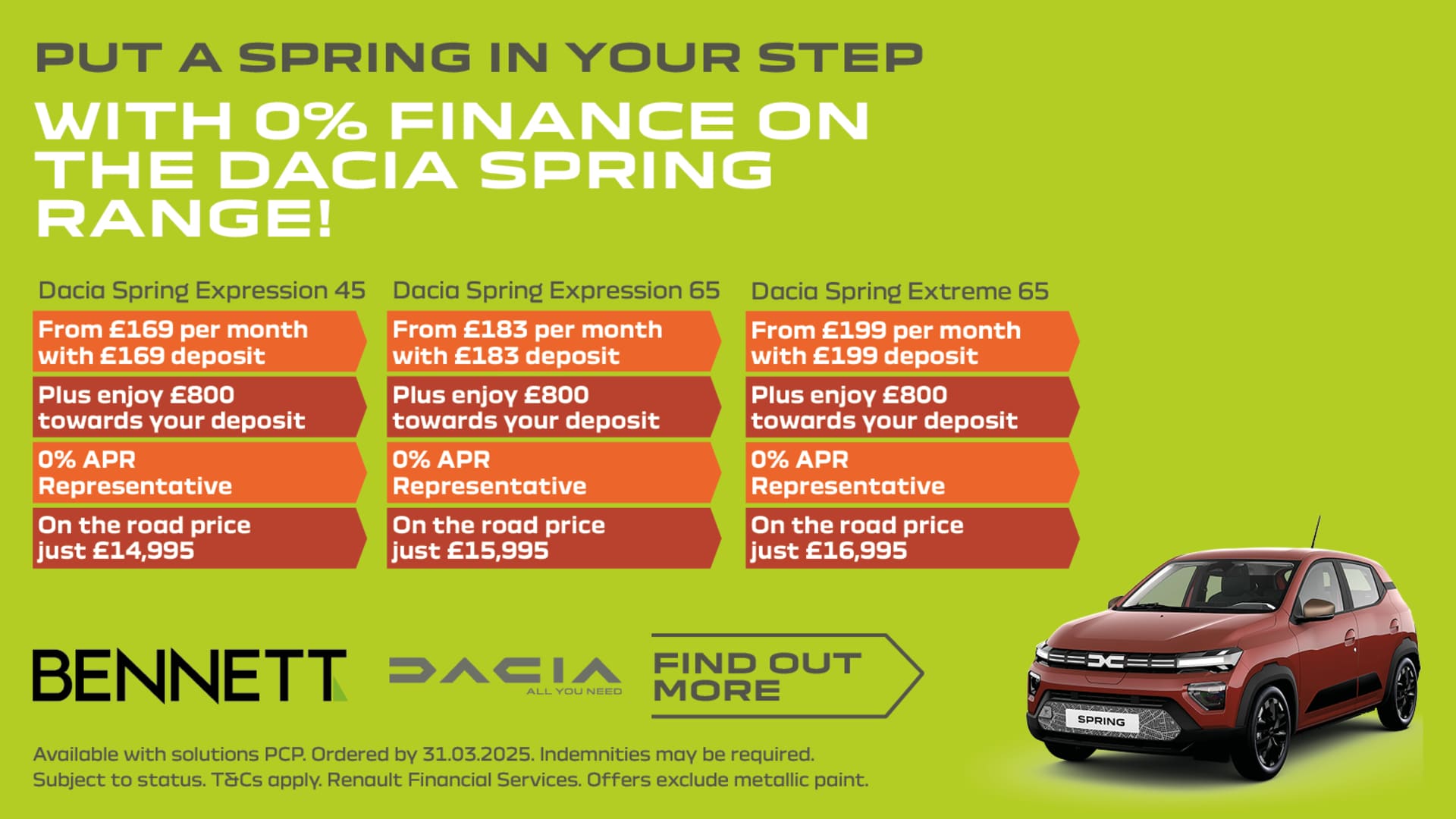 PUT A SPRING IN YOUR STEP