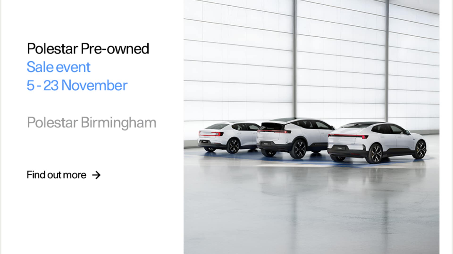 Polestar Pre Owned Sales Event