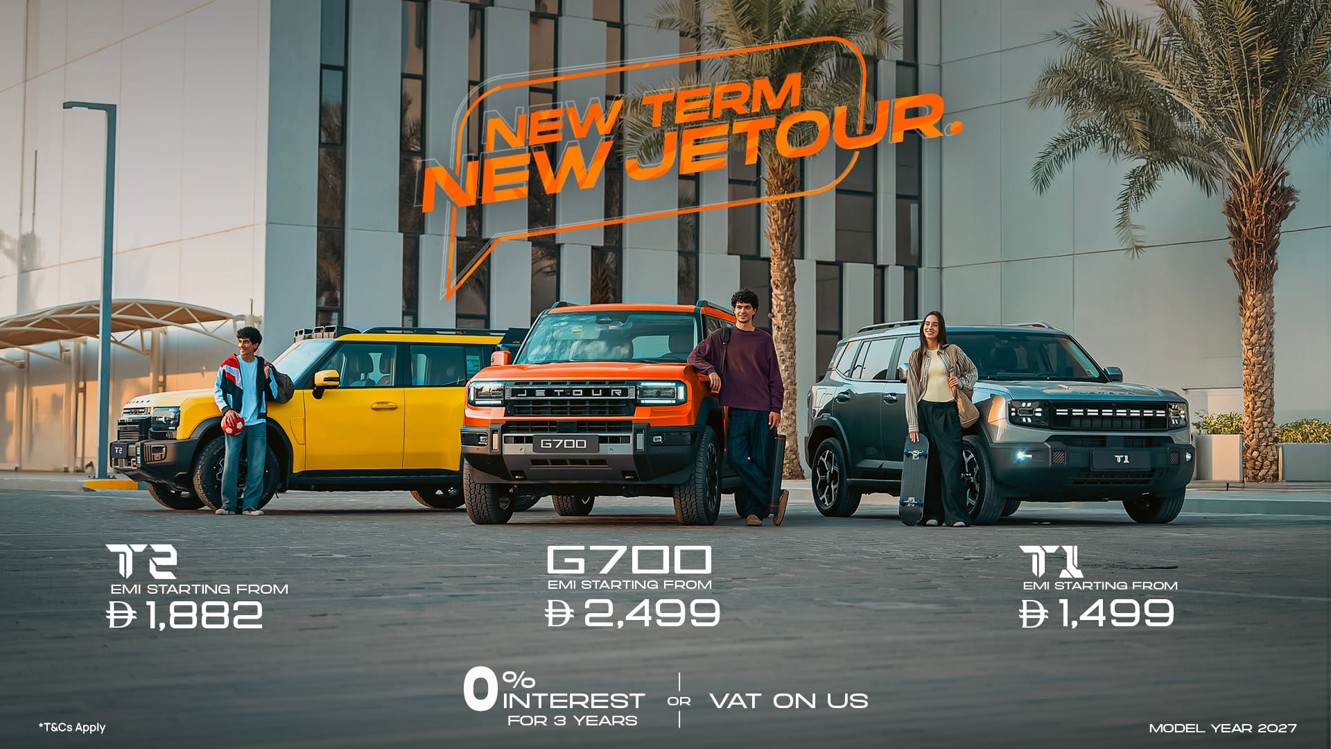 Jetour Back-to-school Offers