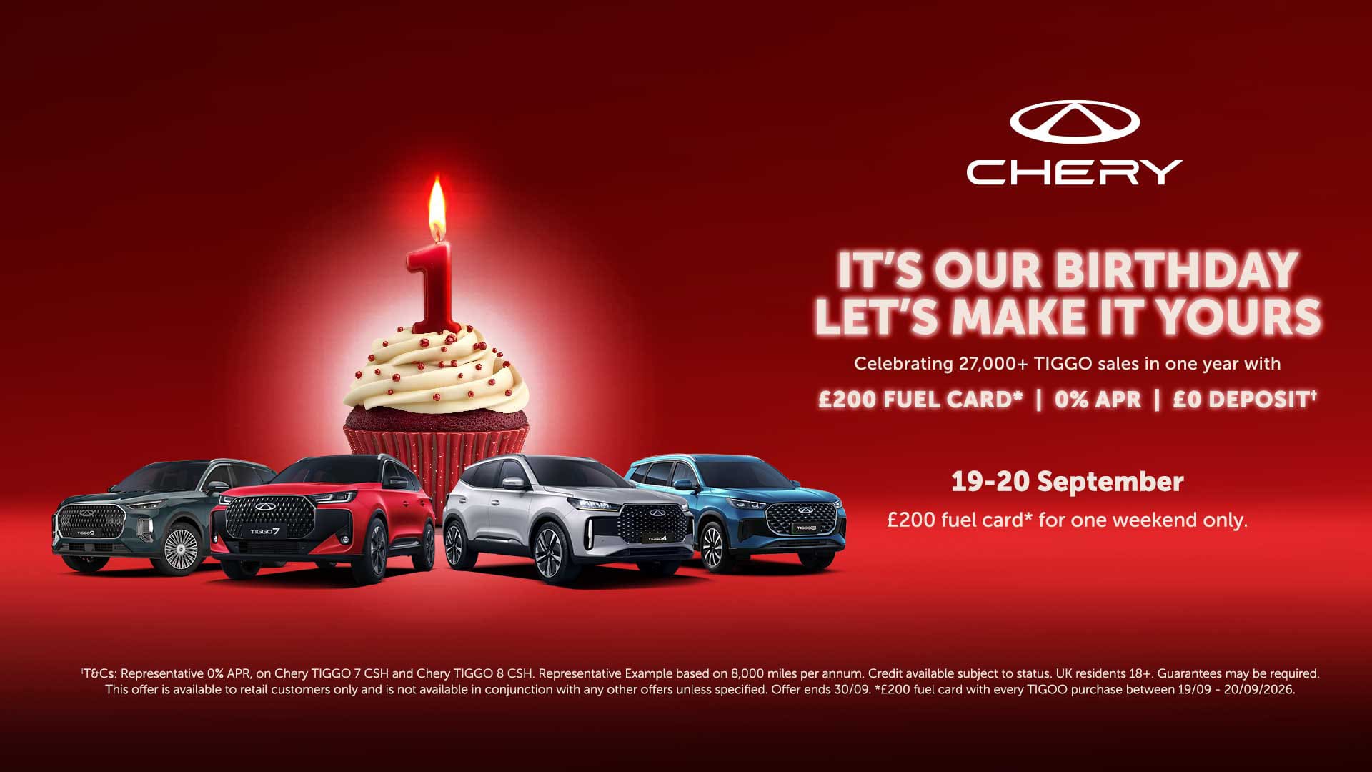 £200 CHERY FUEL CARD
