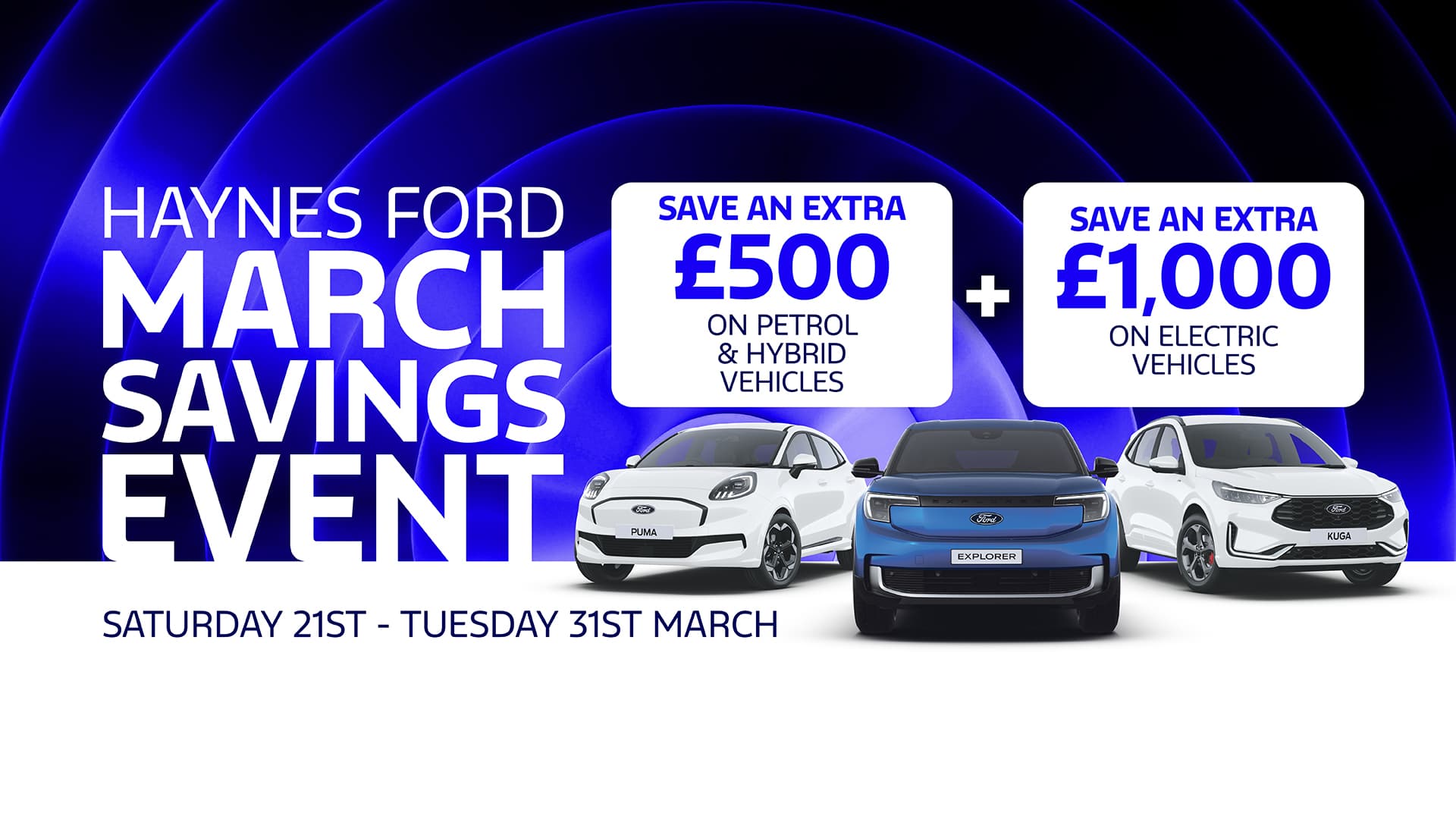 Haynes March Sales Event