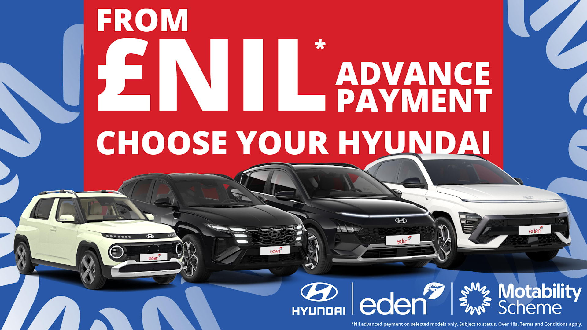 Hyundai Motability offers from NIL advance payment