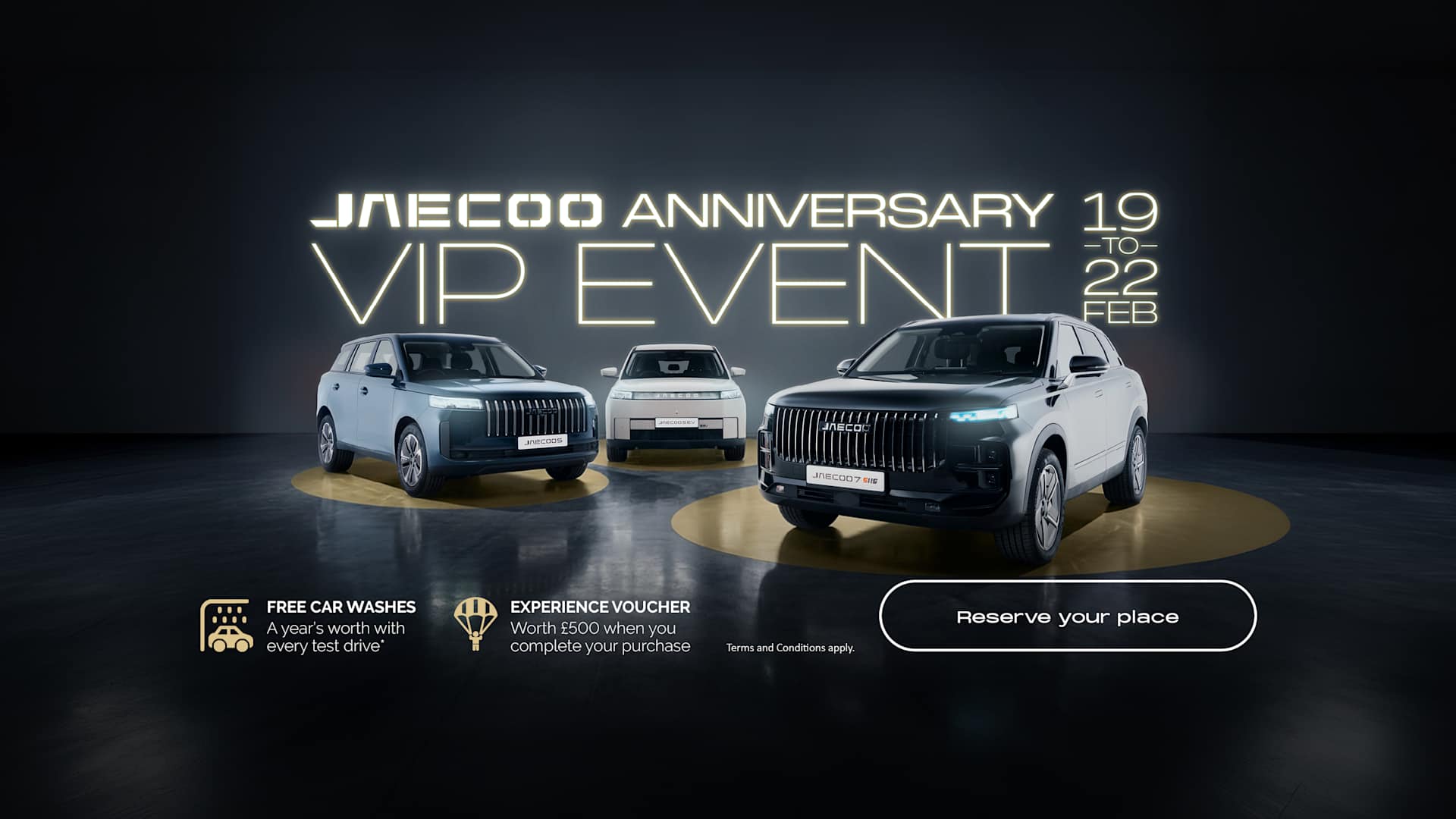 Jaecoo Anniversary VIP Event