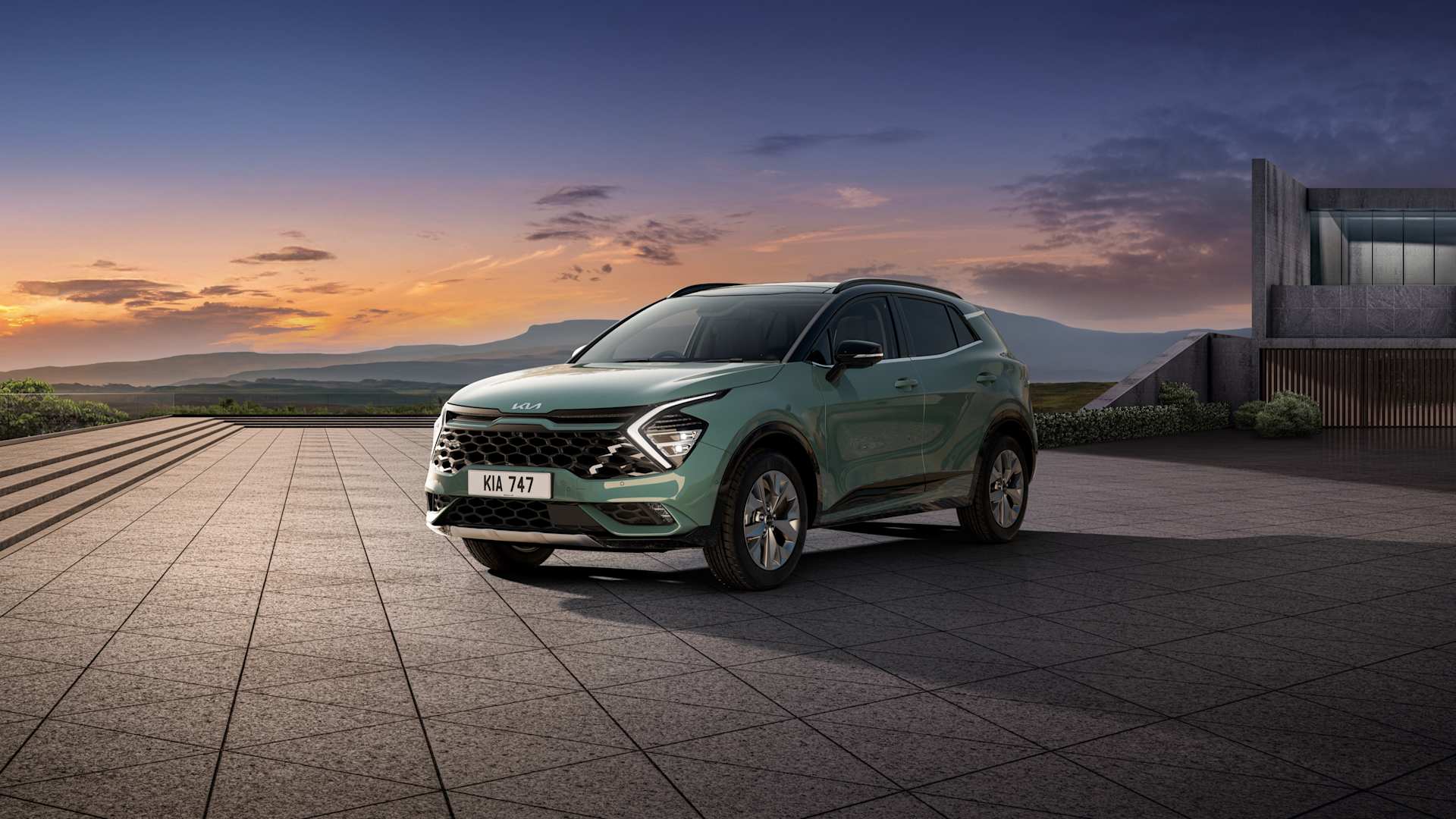 The Kia Sportage