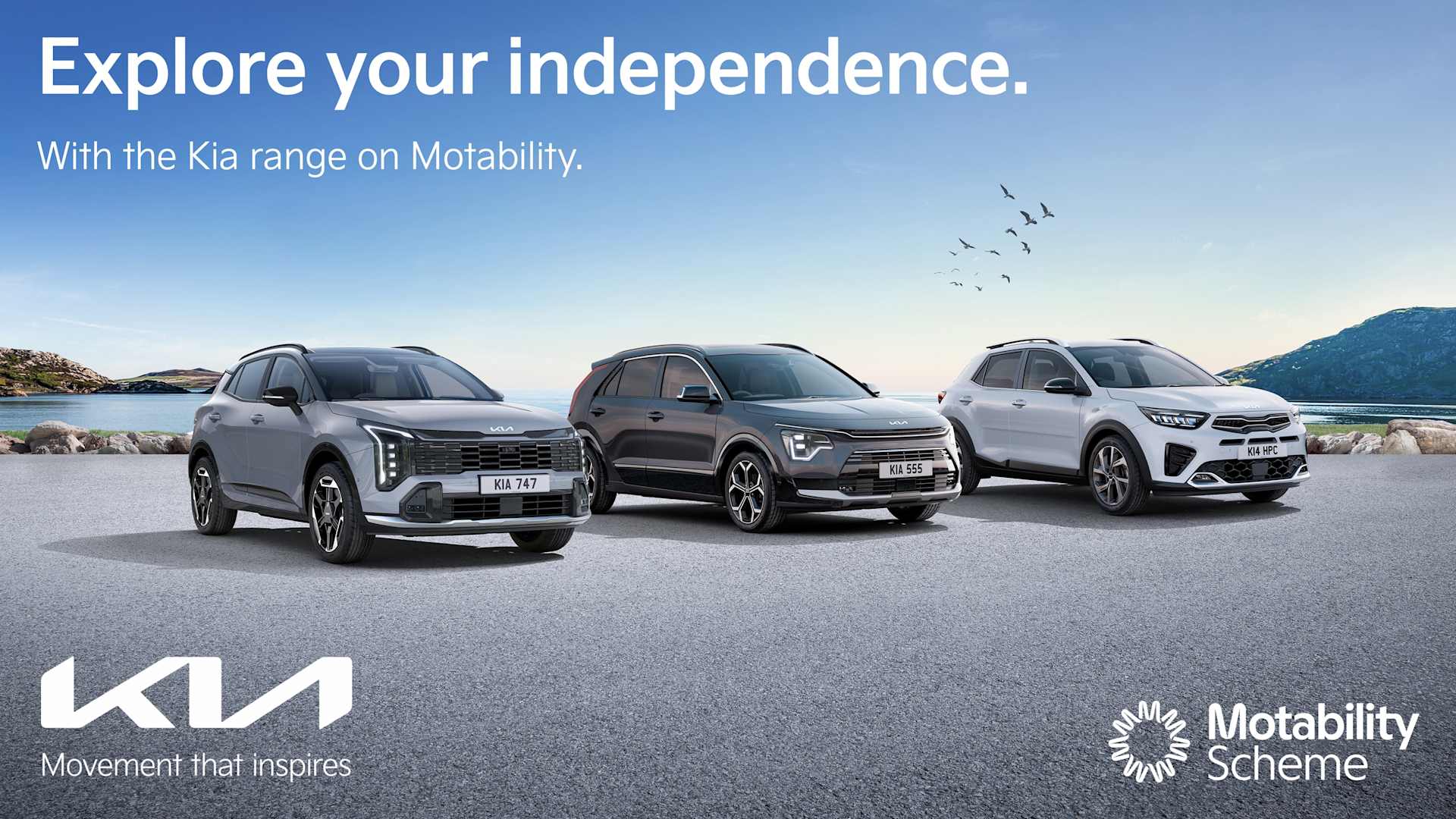 Sportage from £NIL Advance Payment