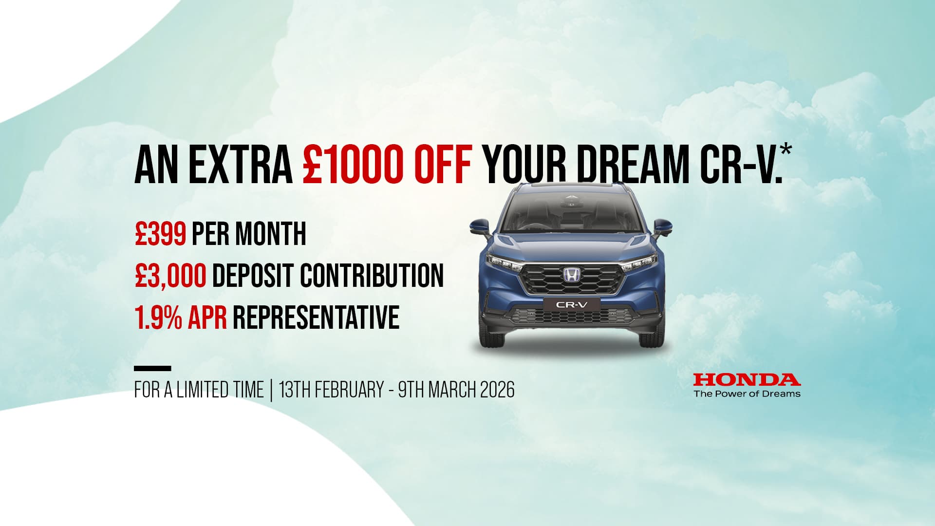 Honda CR-V Dream Event