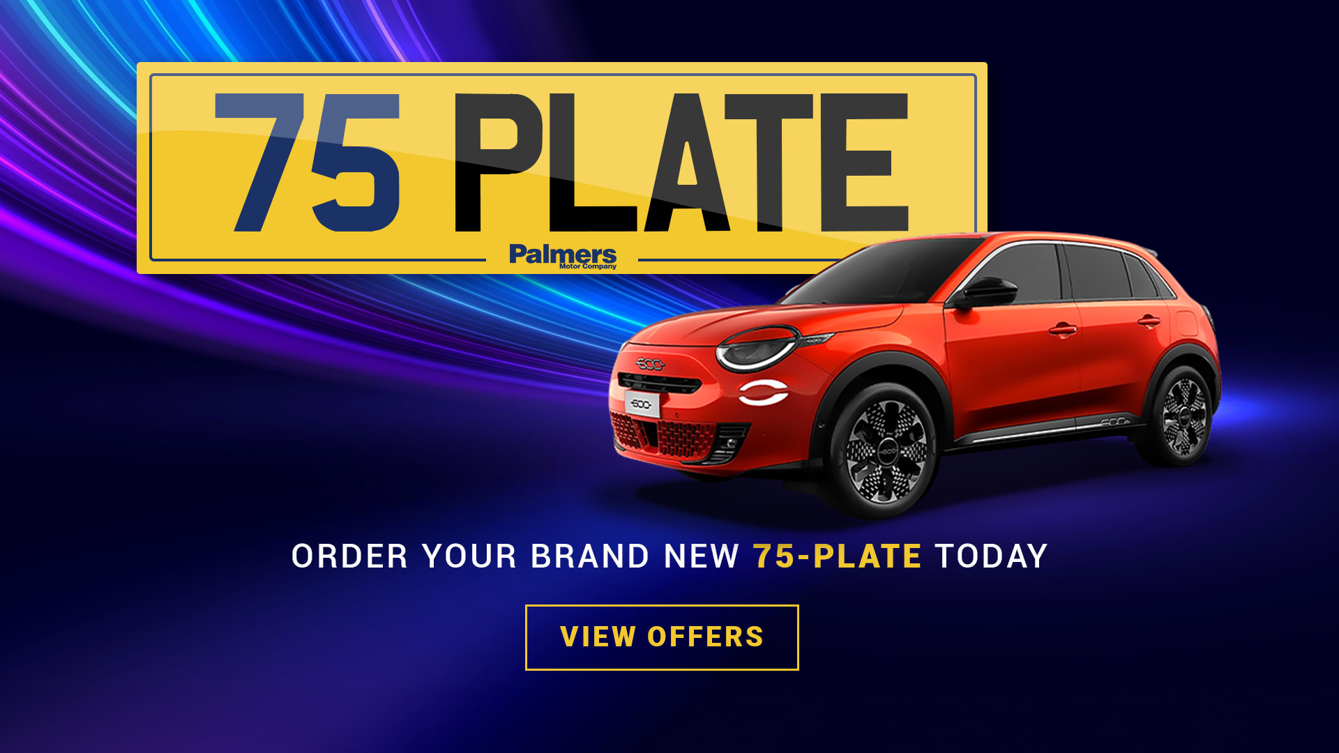 Brand New 75 Plate 