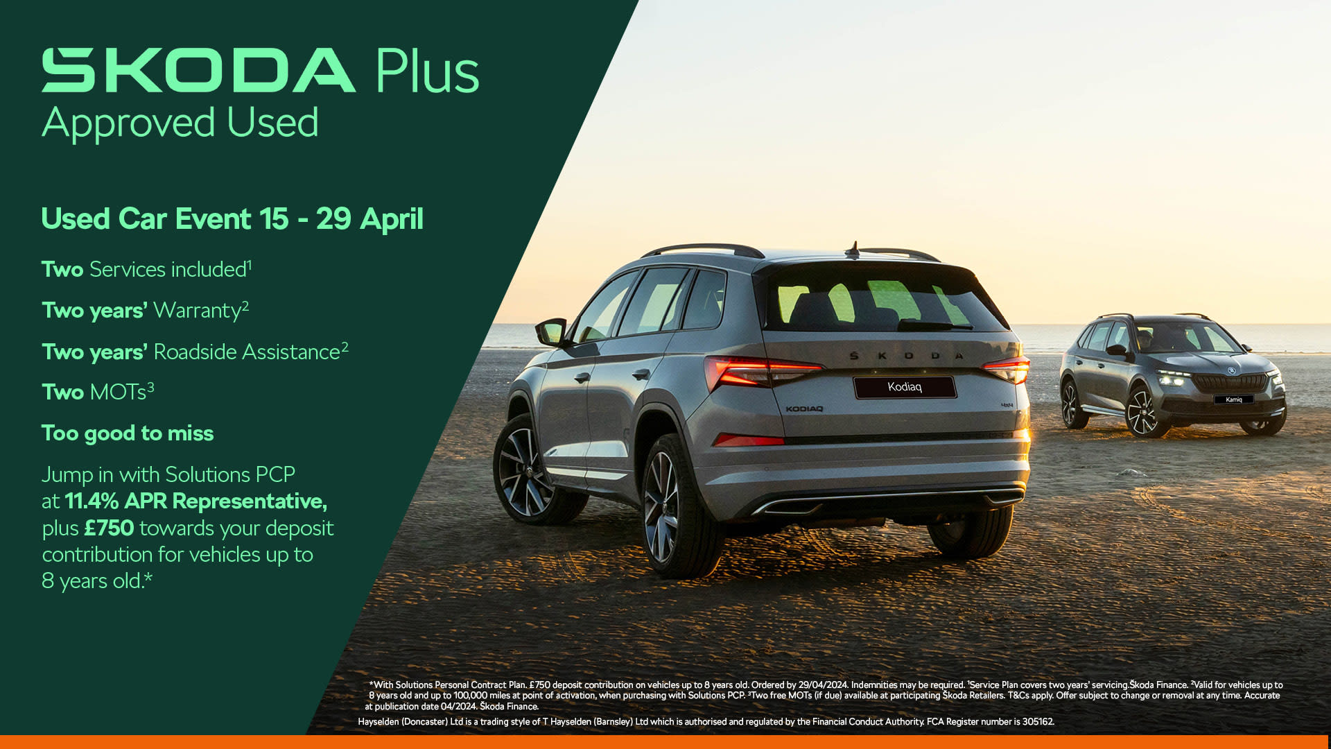 Skoda Plus Approved Used Car Event Offer