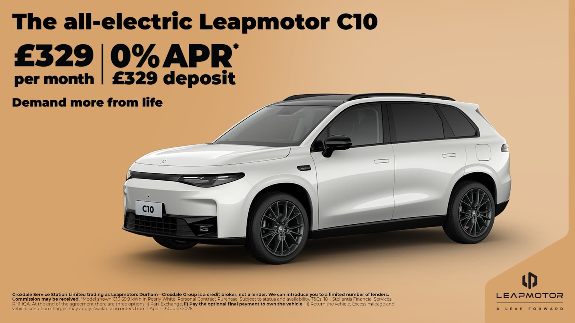 Leapmotor C10 PCP Offer