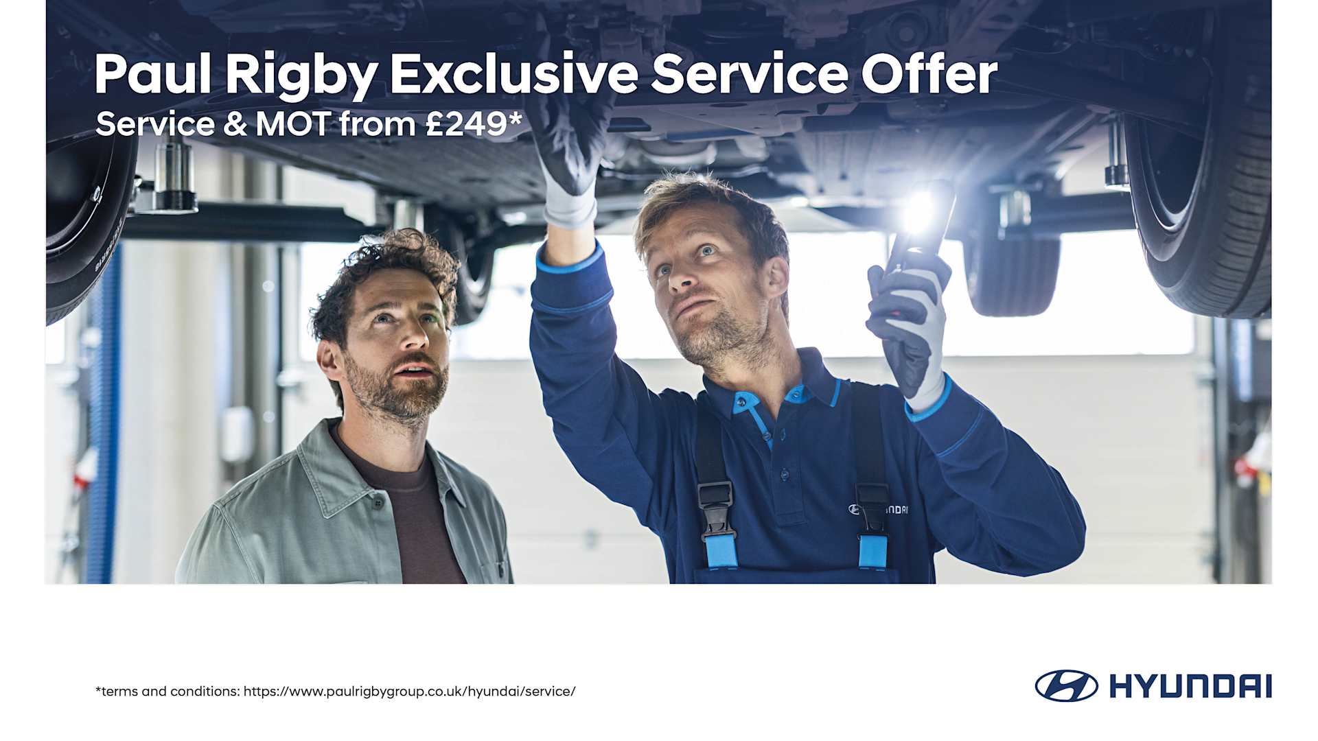 Paul Rigby Hyundai Exclusive Service Plan