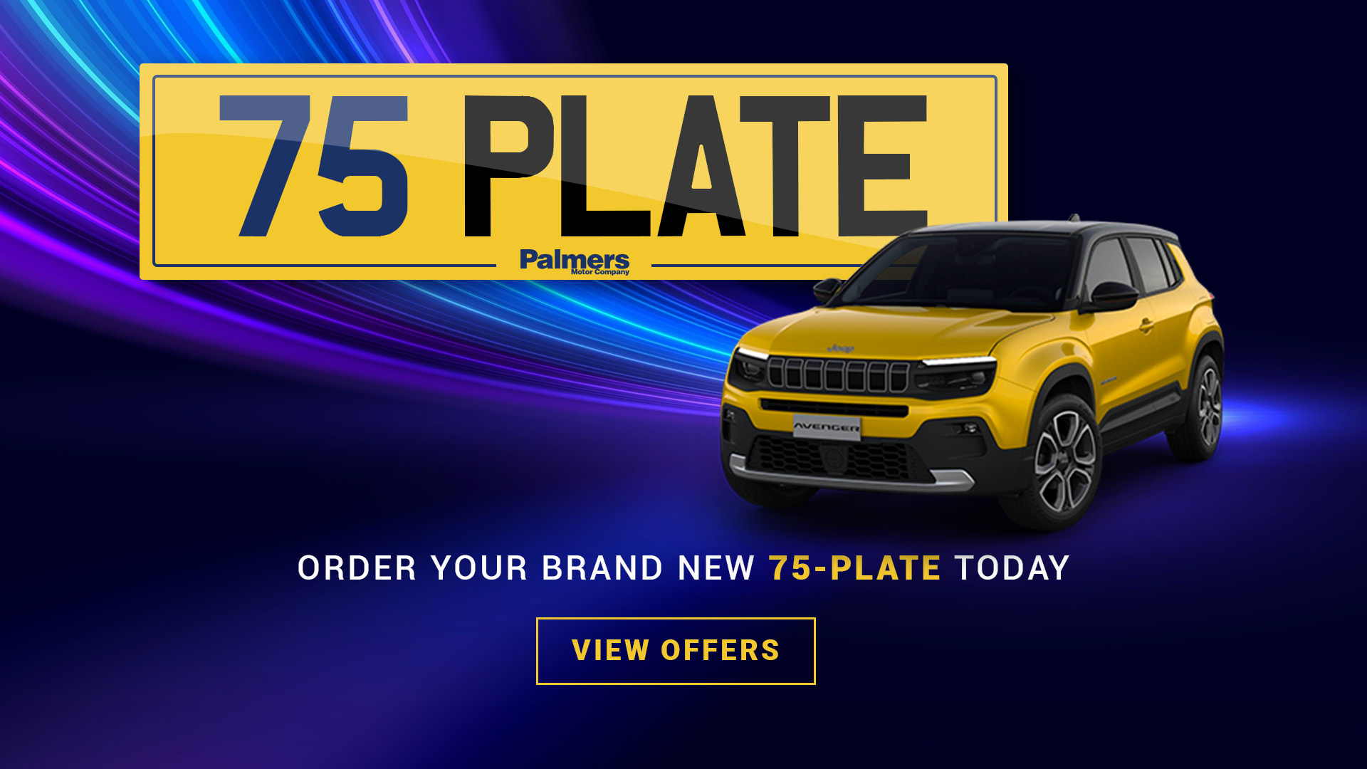 Brand New 75 Plate 