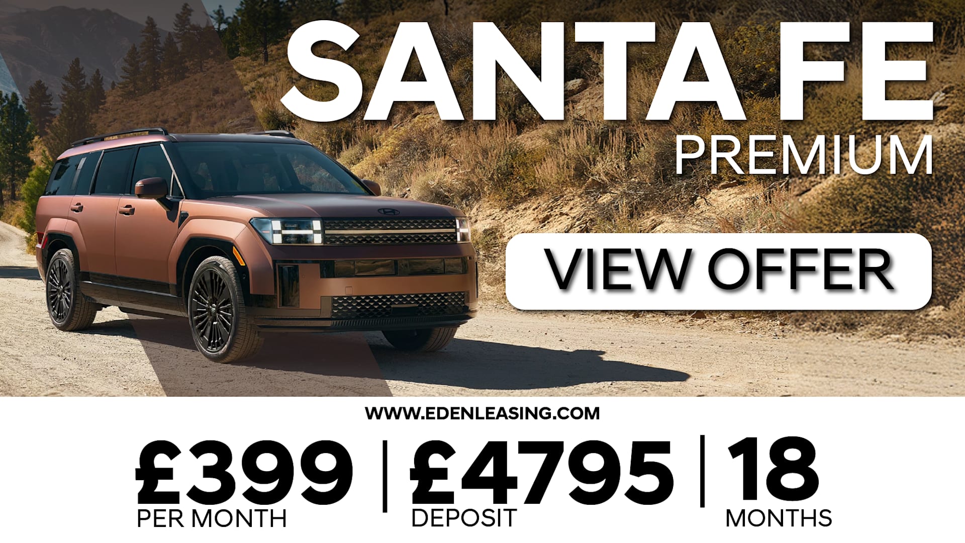 Hyundai Santa Fe Lease Offer