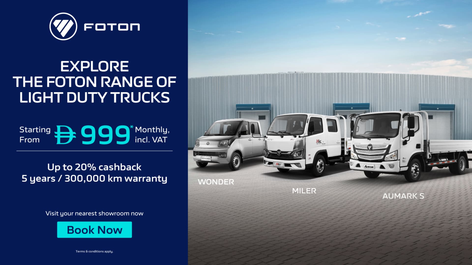 Foton Light Duty Trucks