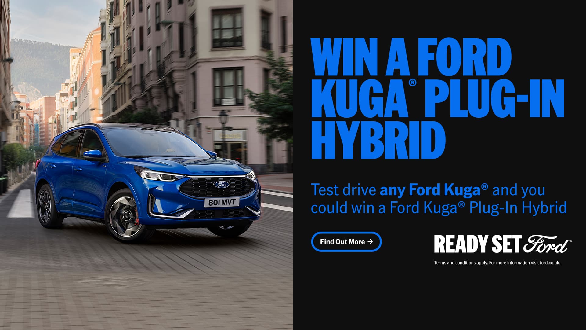 Win a Ford Kuga PHEV