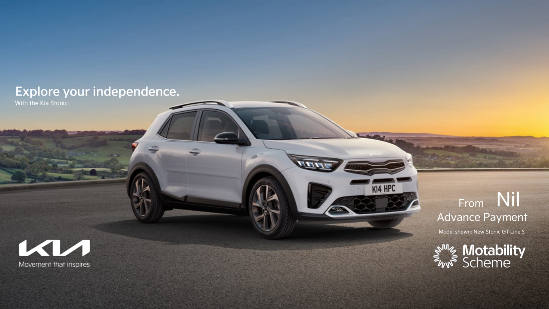 Stonic Motability Web banner