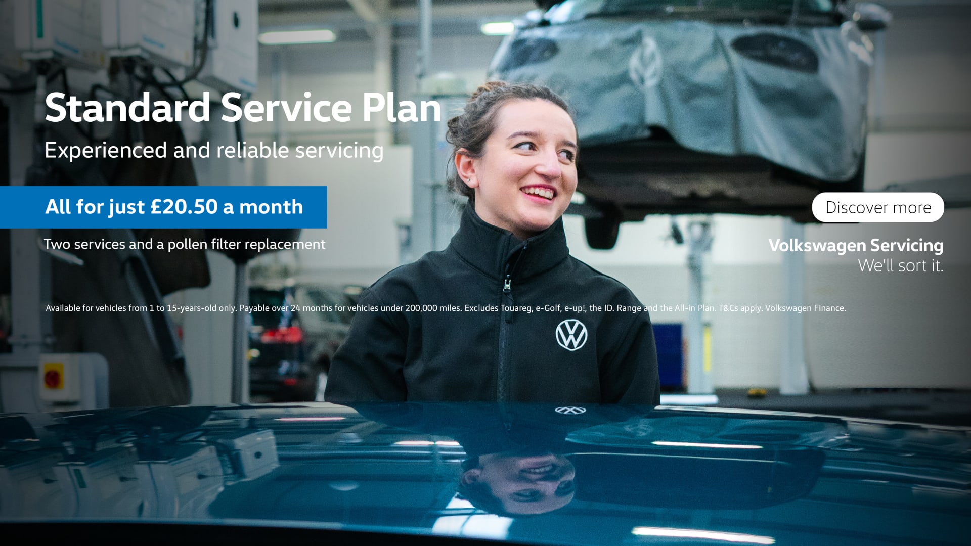 VW Standard Service Banner