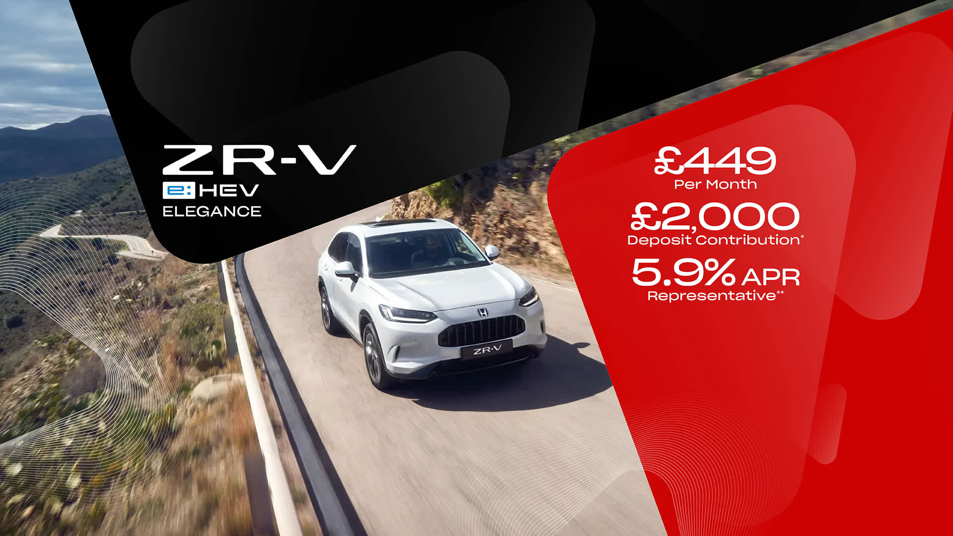 Honda ZR-V Finance Offer