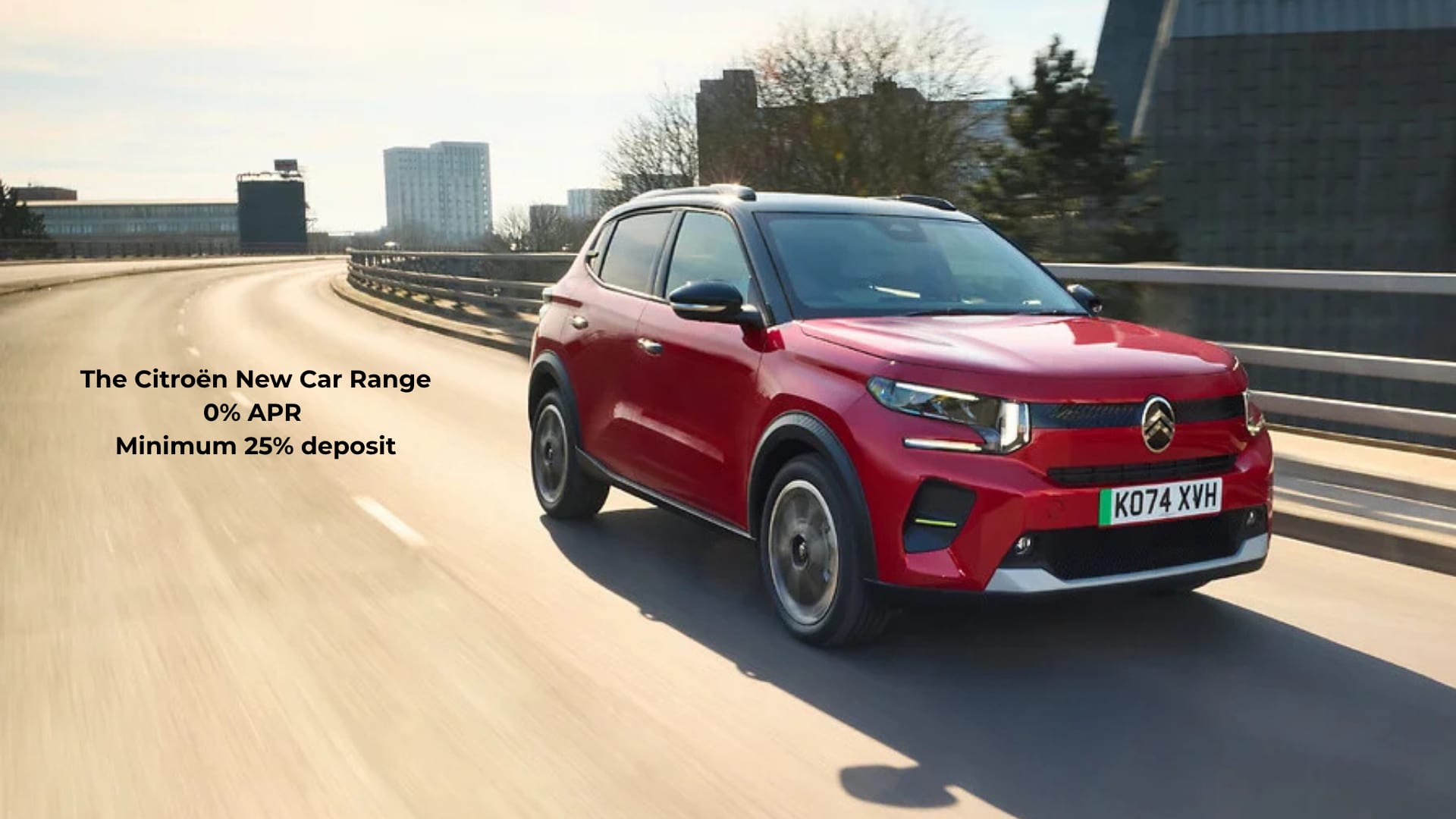 The Citroen New Car Range- 0% APR Representative