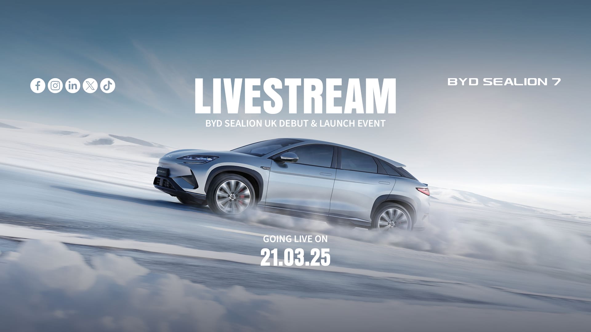 BYD SEALION 7 LIVESTREAM