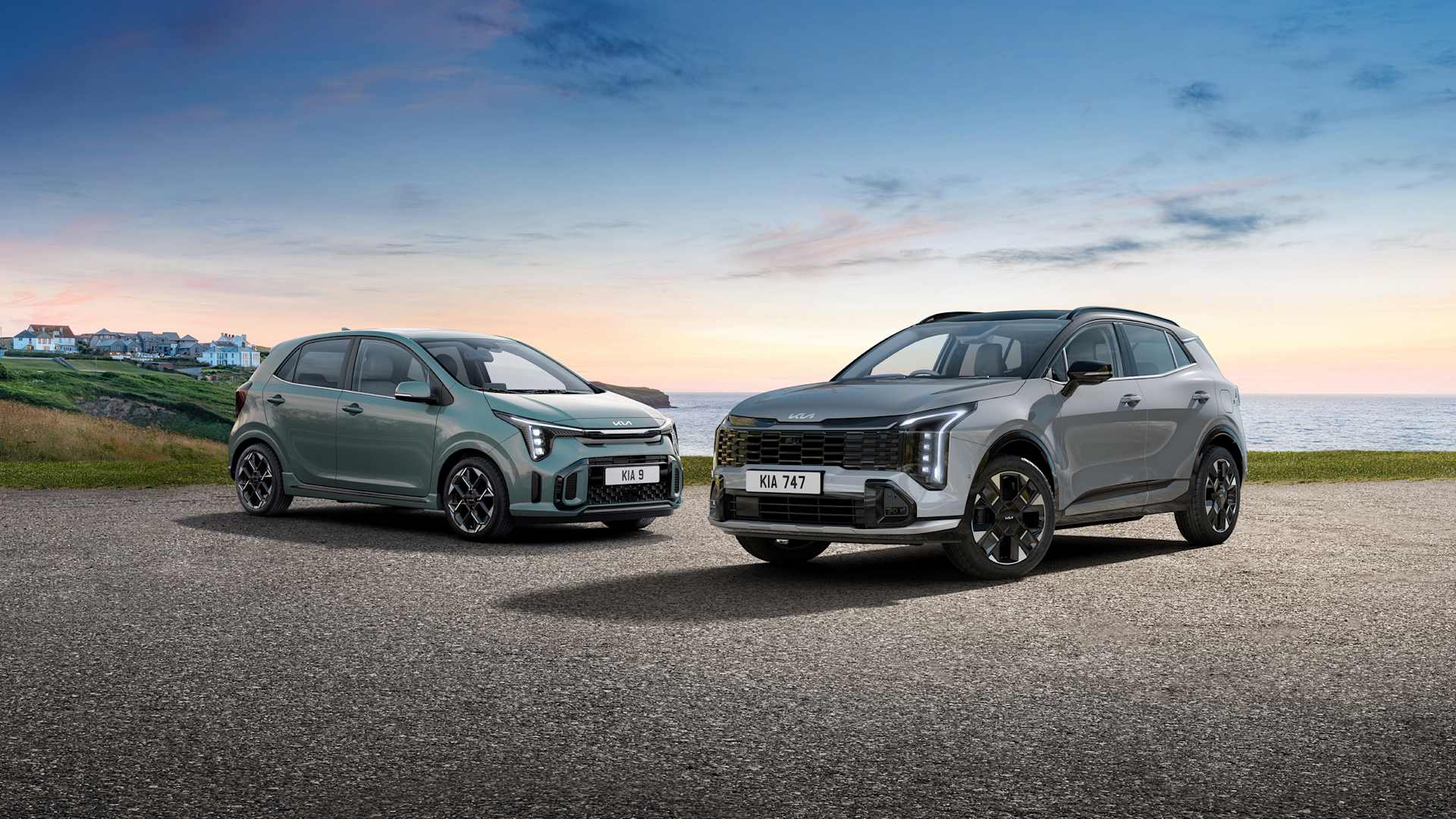 The new Kia 76 plate.