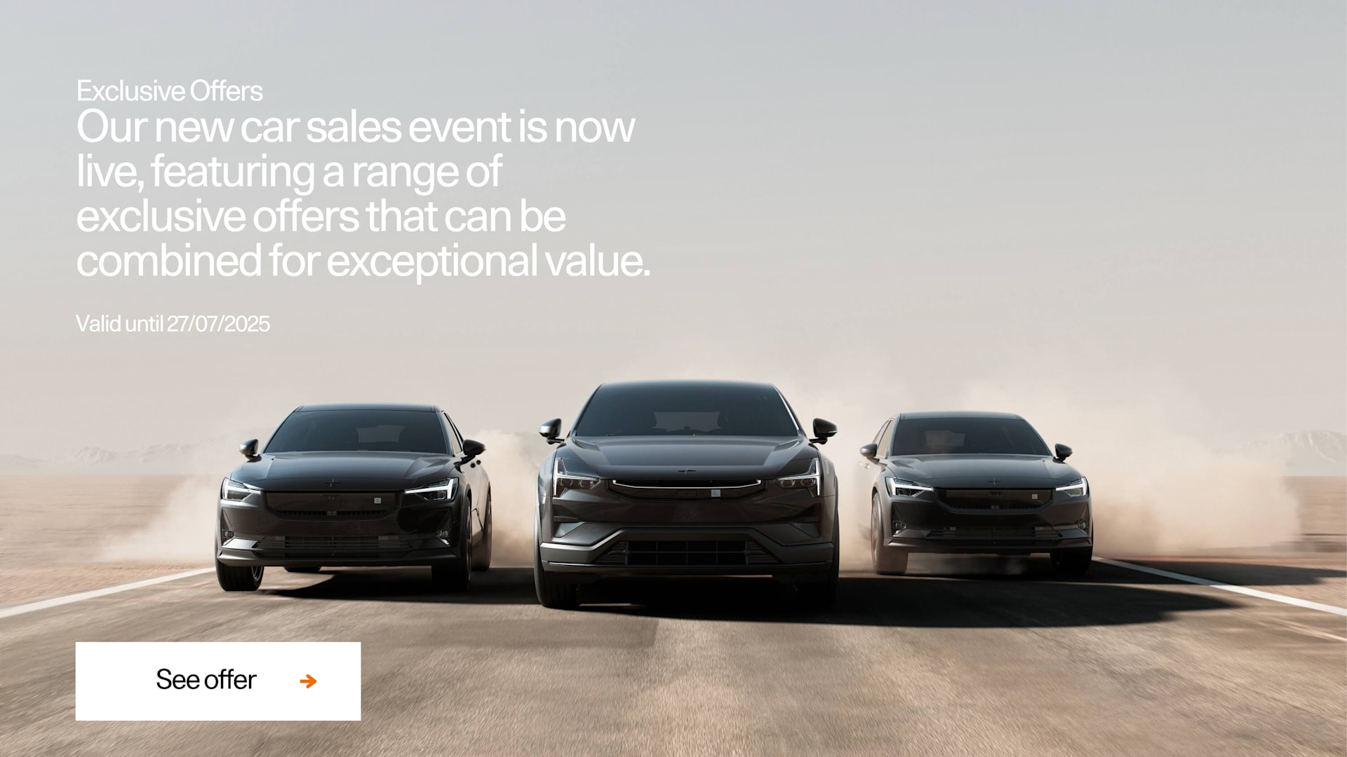New Car Sales Event Q3 2025