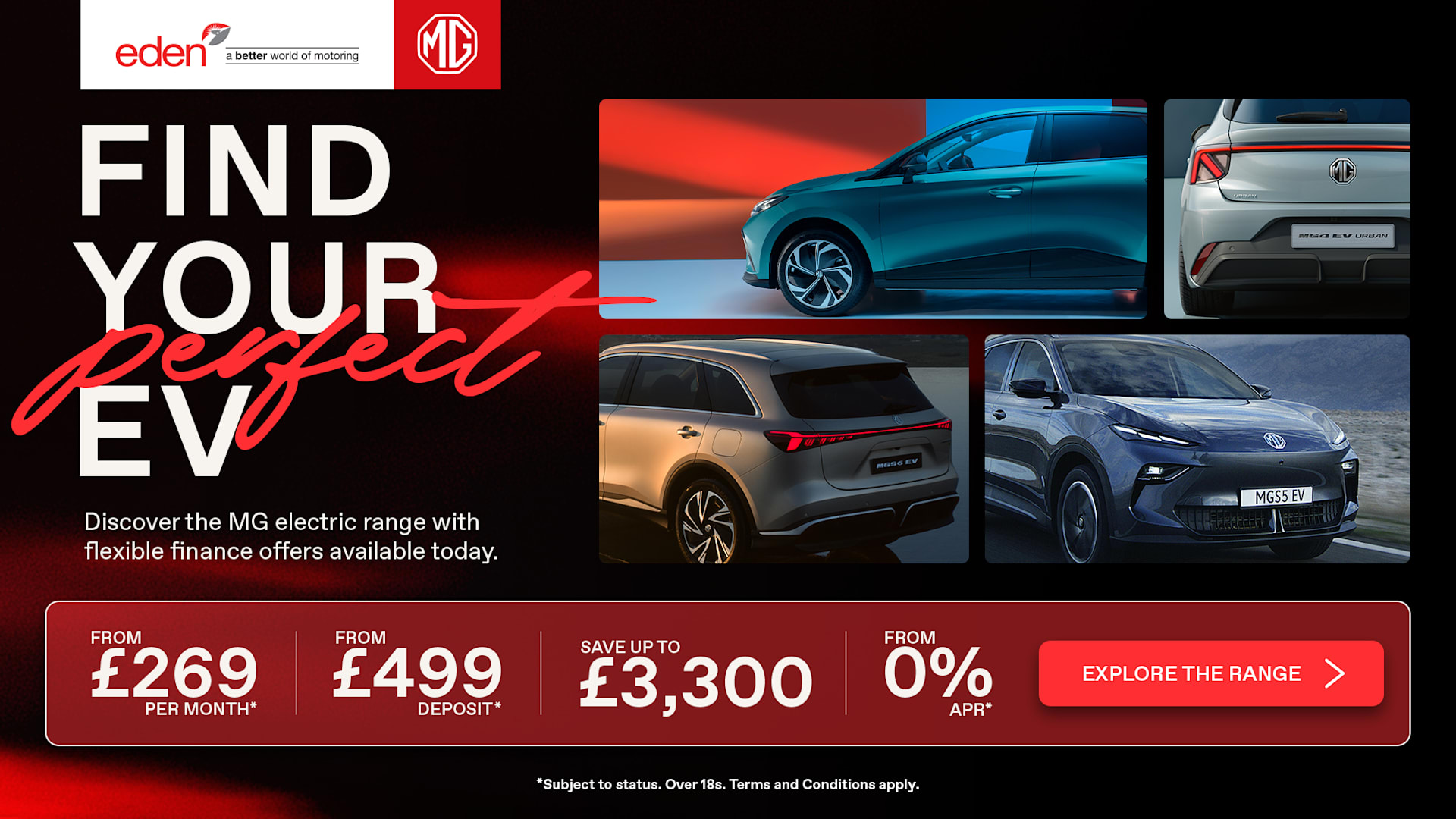 MG Electric Range Offers