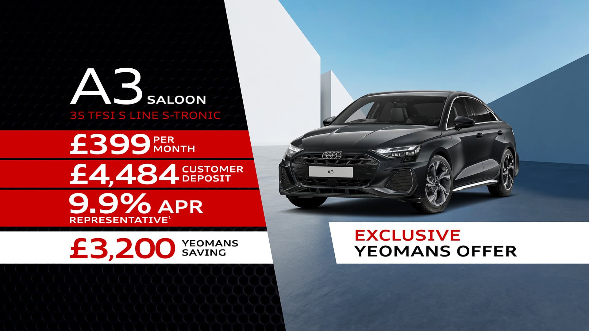 Yeomans Offer - A3 Saloon 