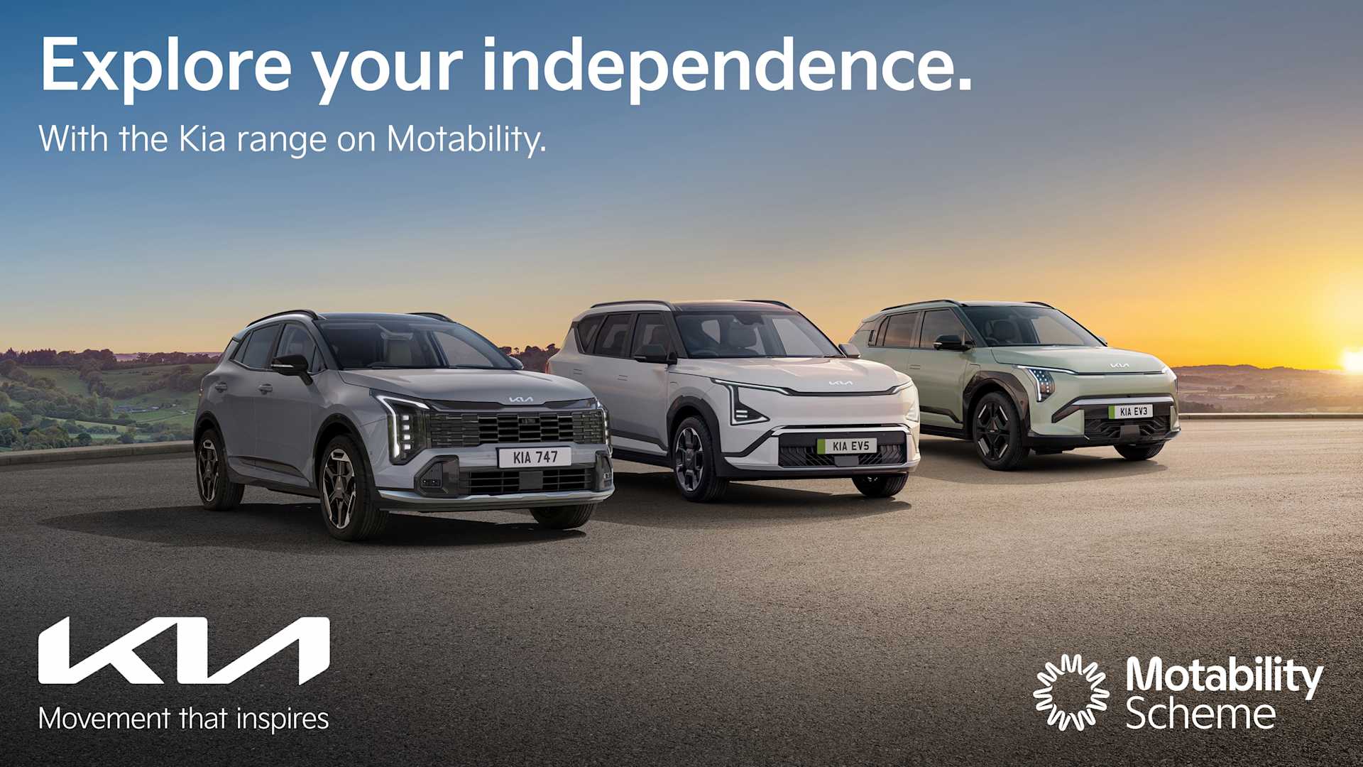 Kia Motability Range