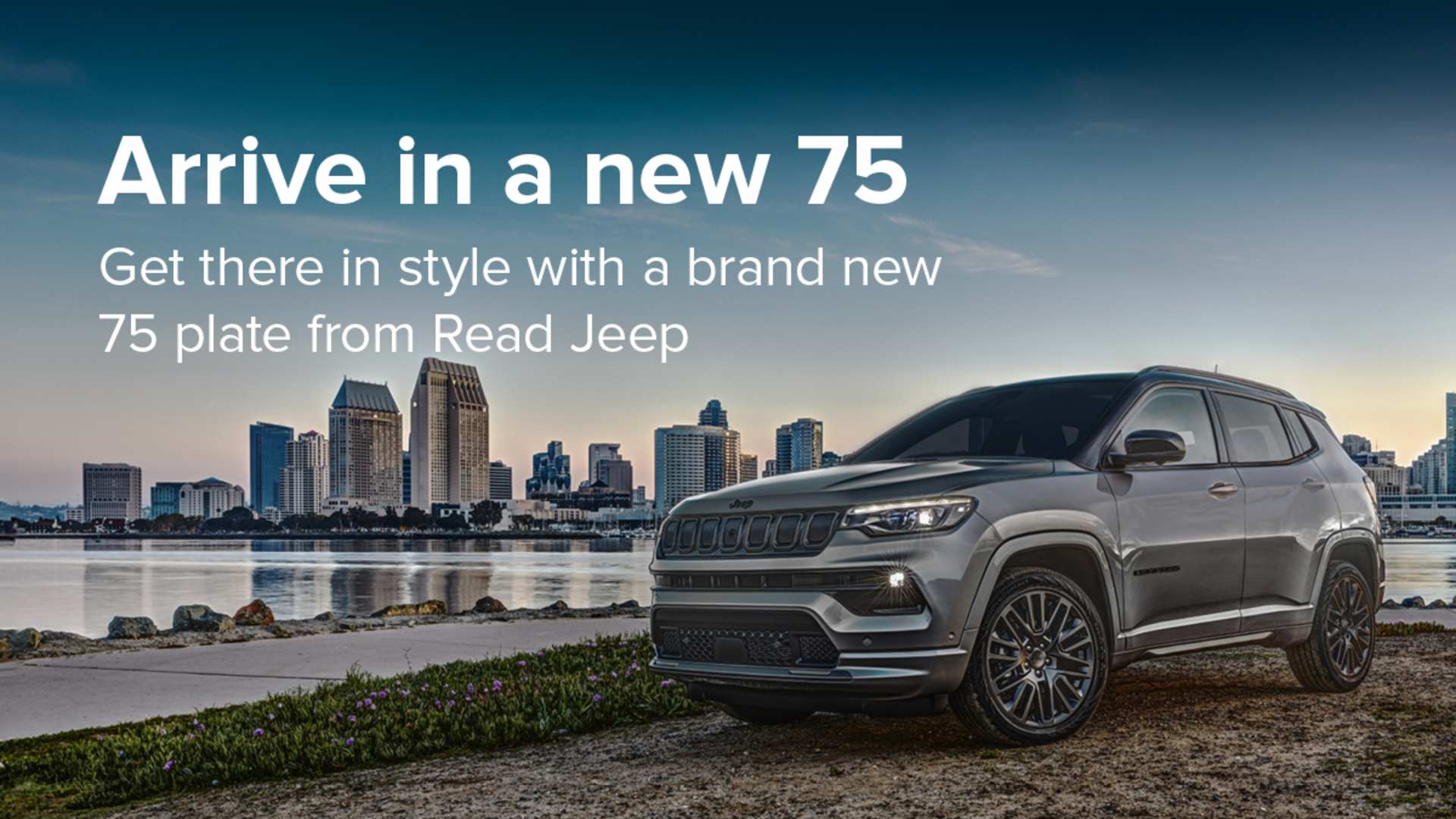 75 plate new jeep