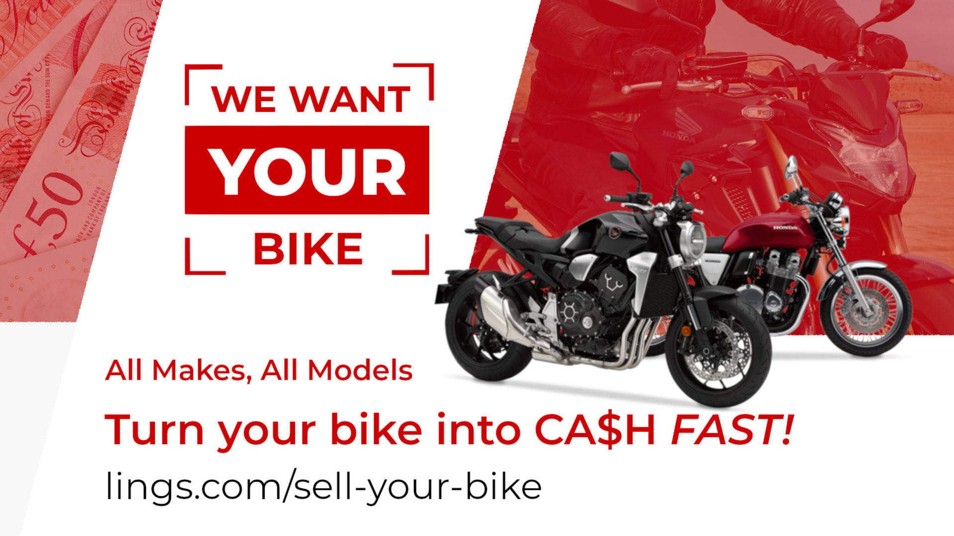 We Buy Bikes For Cash
