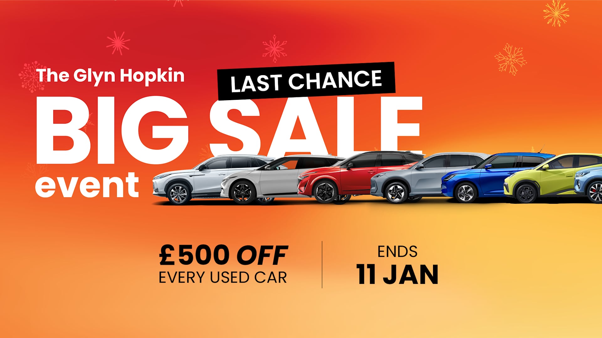 The Big Sales Event Last Chance