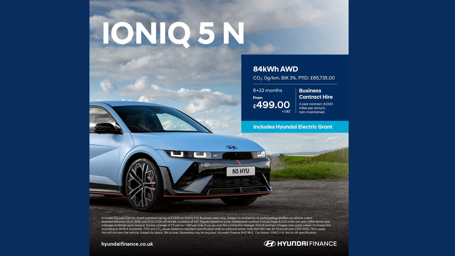 IONIQ 5N BCH Q1 2026