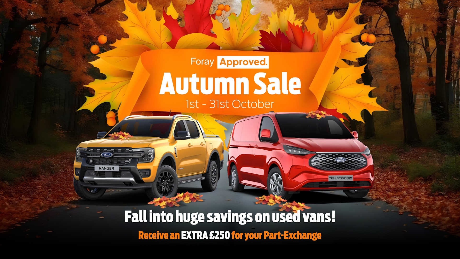 Foray Approved Autumn Sale Now On!