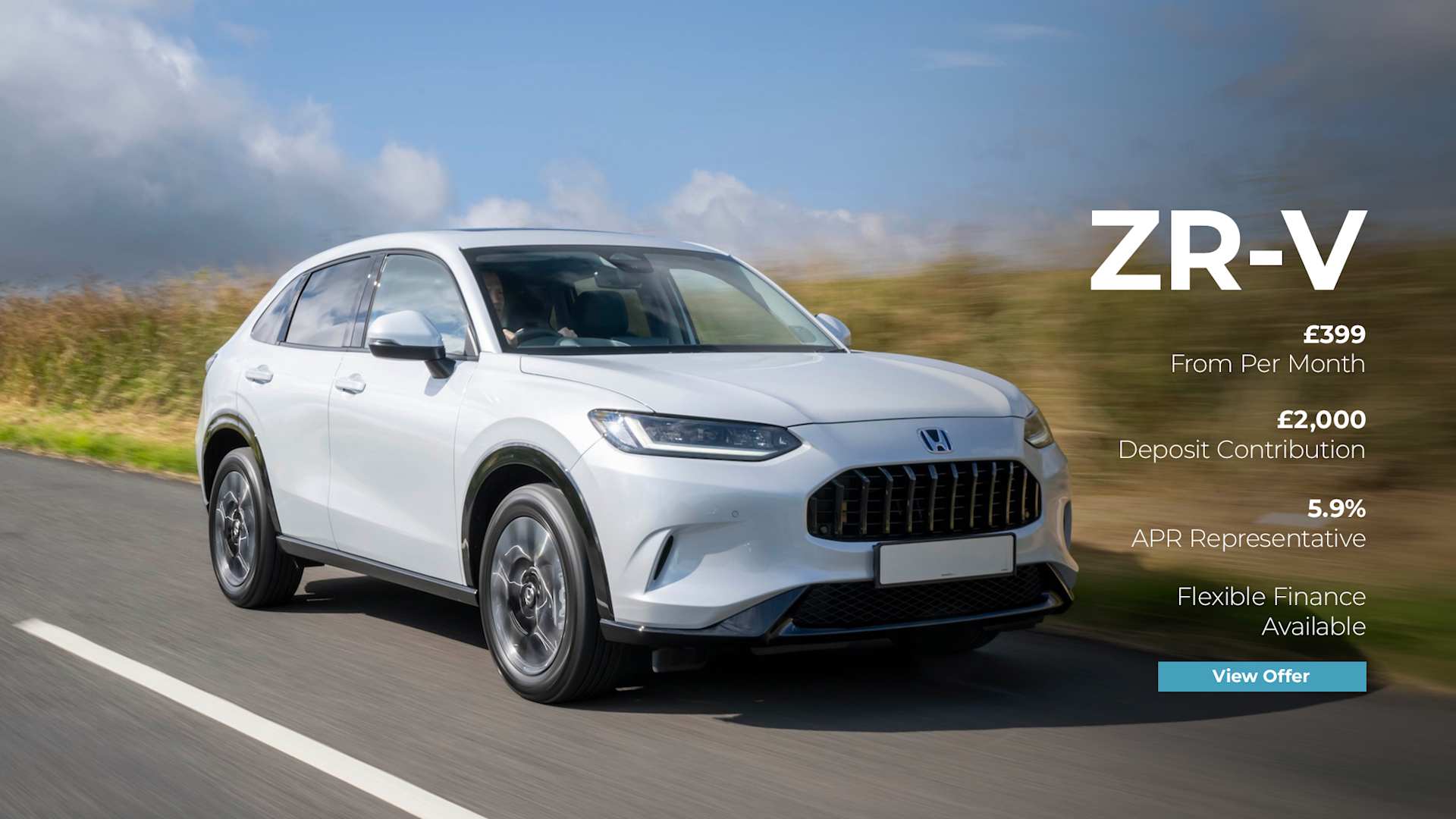 ZR-V Offer Barretts Honda