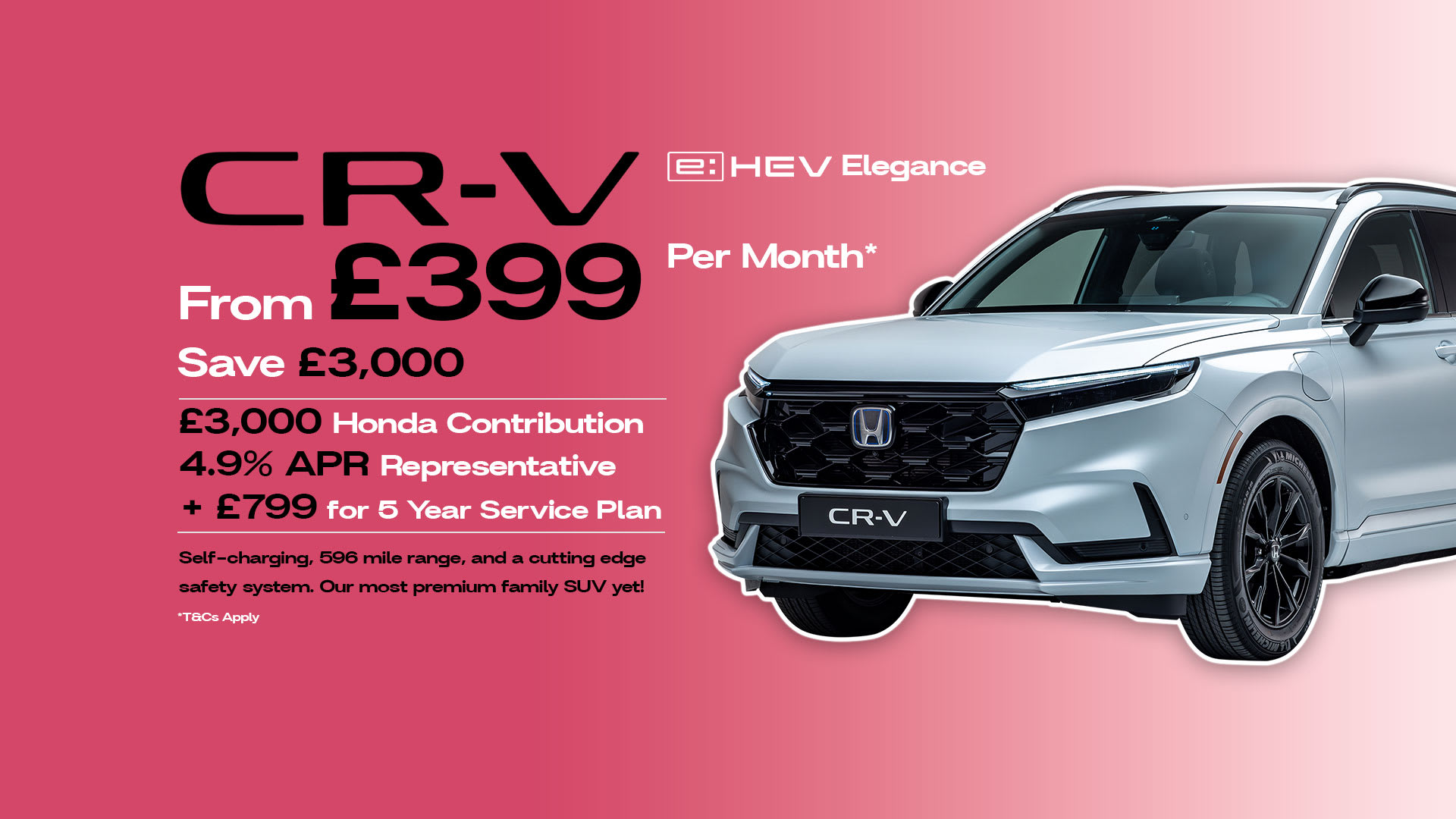 Honda CRV Advanced Finance Offer