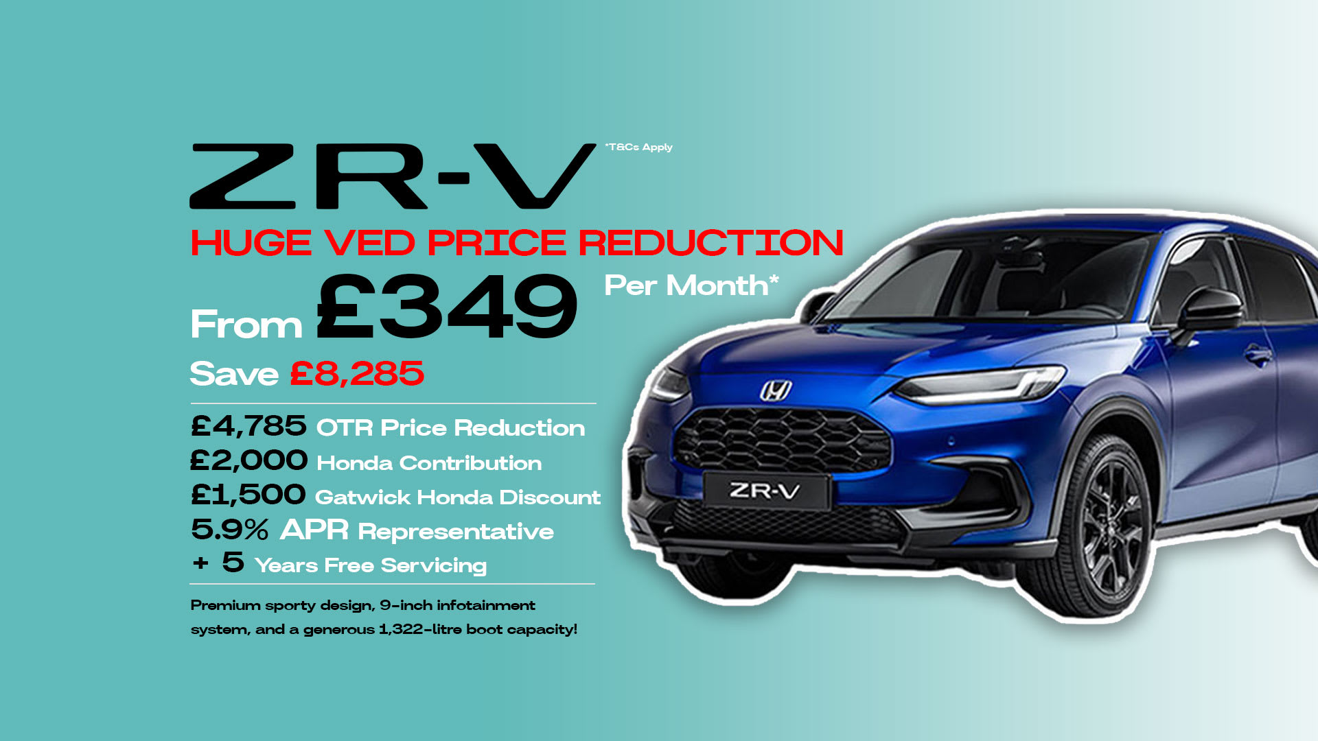 Honda ZR-V Finance Offer