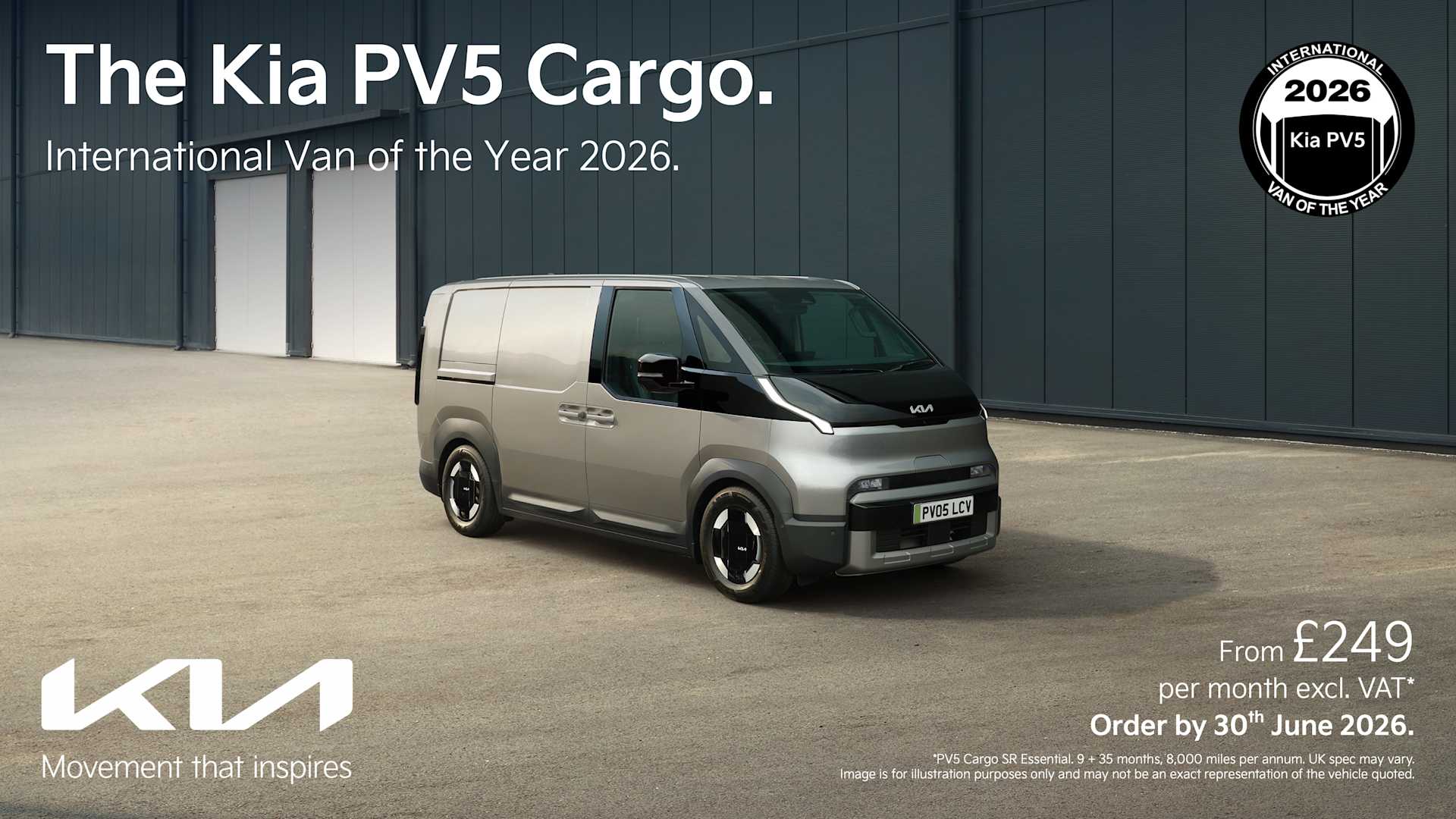 pv5 cargo international van of the year