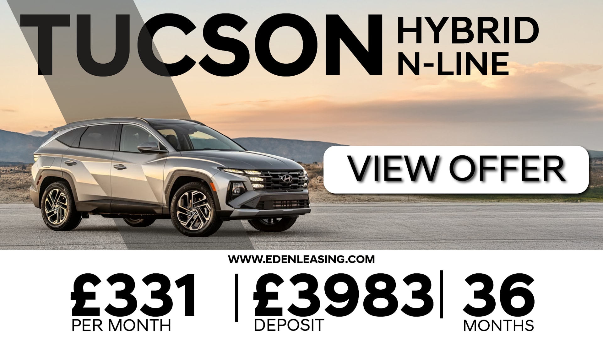 Hyundai Tucson Lease Offer