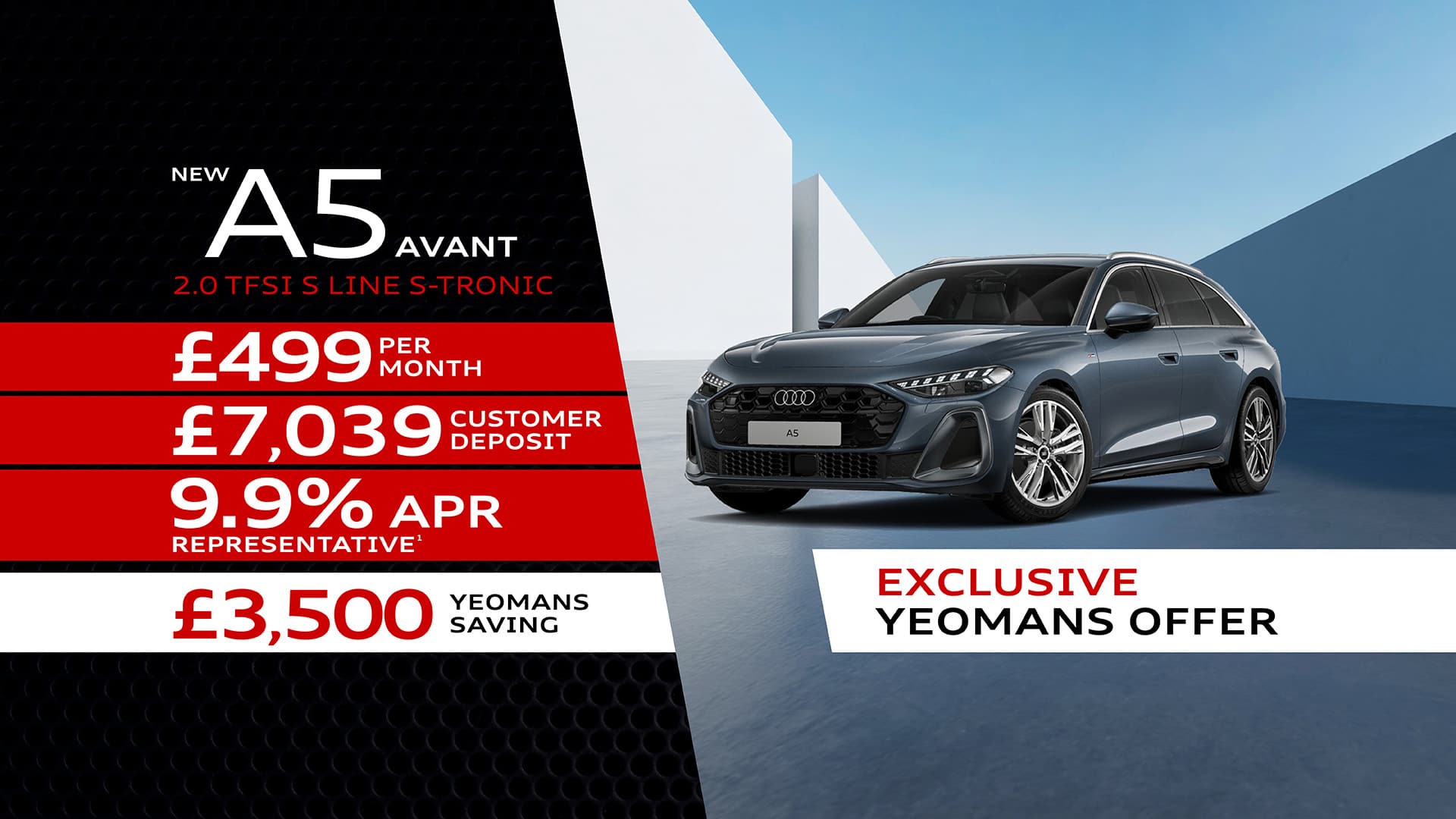 Yeomans Offer - New A5 Avant