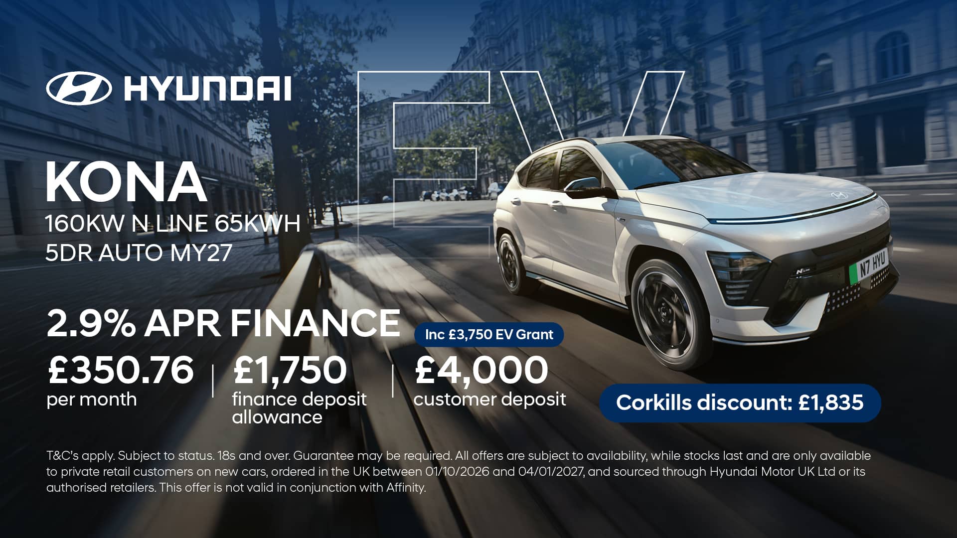 KONA EV Q4 OFFER