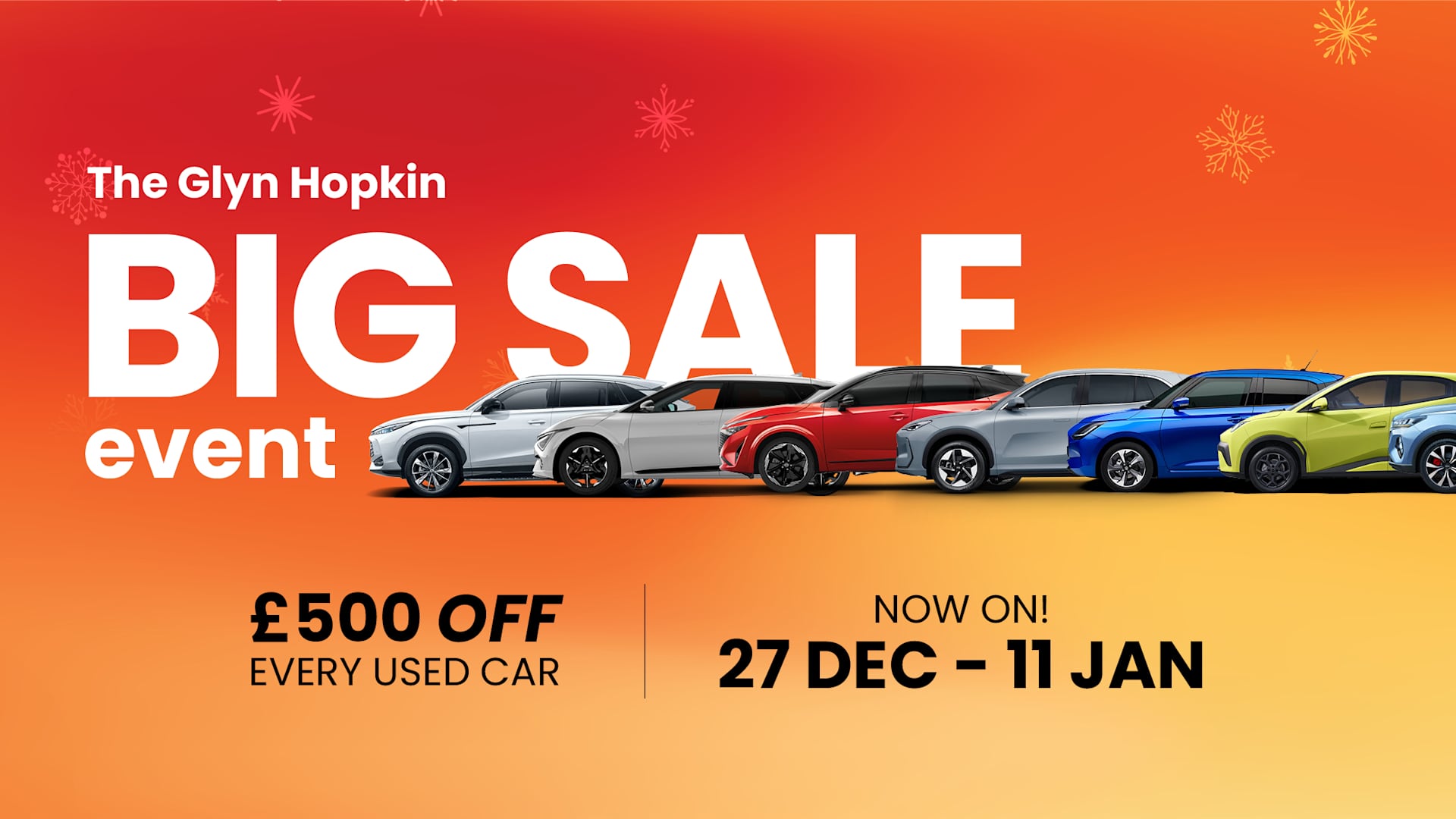 The Big Sales Event Now On