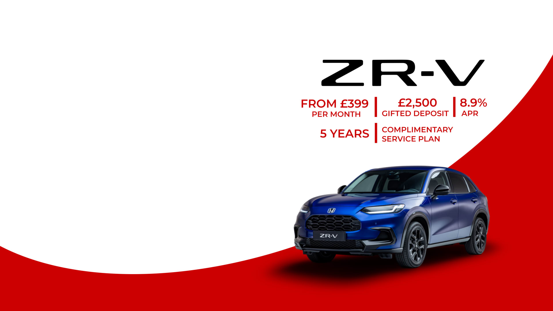 ZR-V 5 Years Complimentary Service Plan 