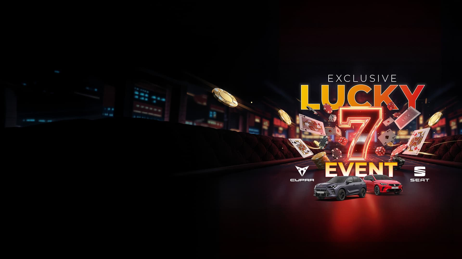 SEAT CUPRA Lucky 7 New Car Event Hull