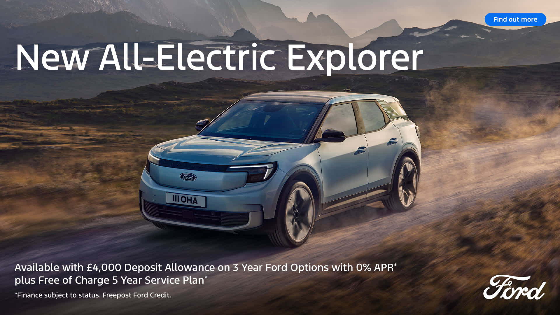 New All-Electric Ford Explorer offer