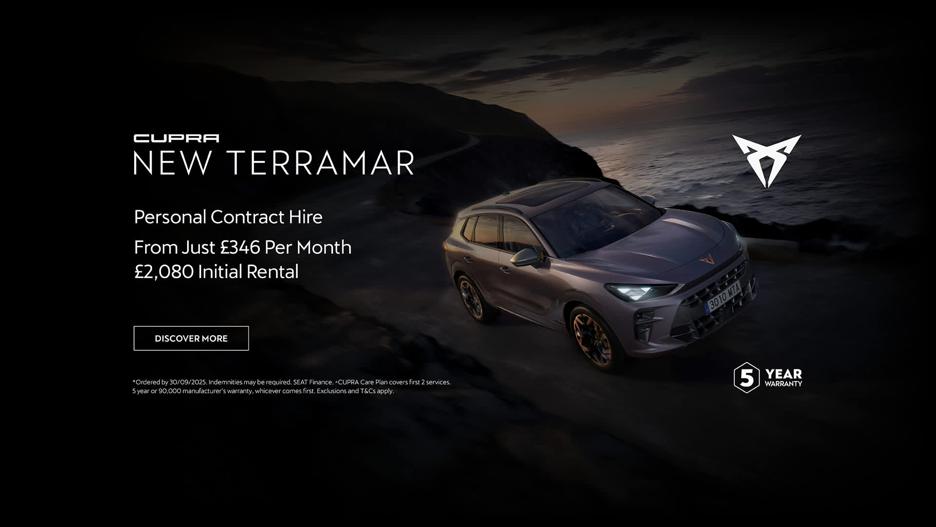 CUPRA Terramar PCH Offer