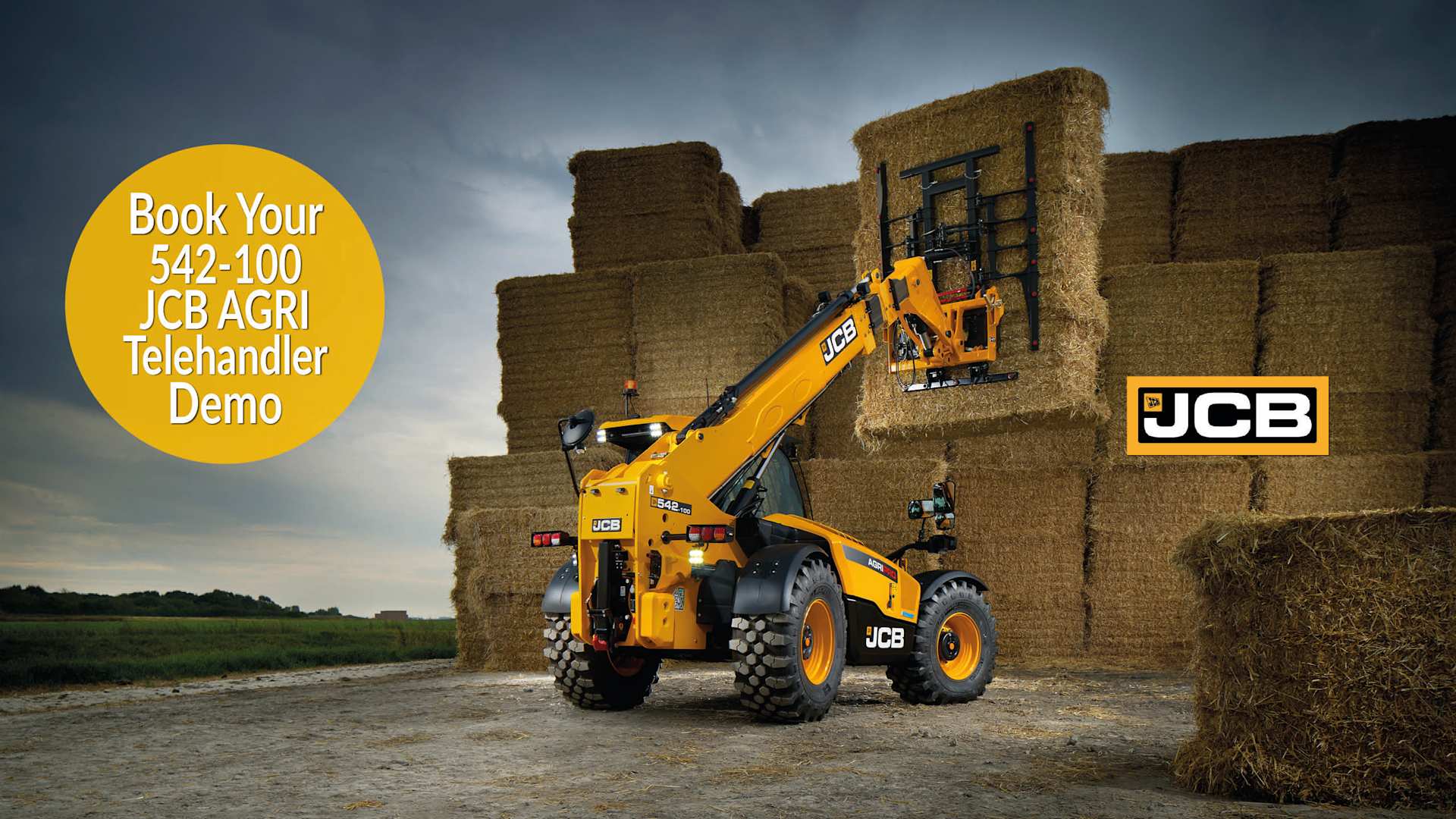 Book Your 542-100 JCB AGRI Telehandler Demo