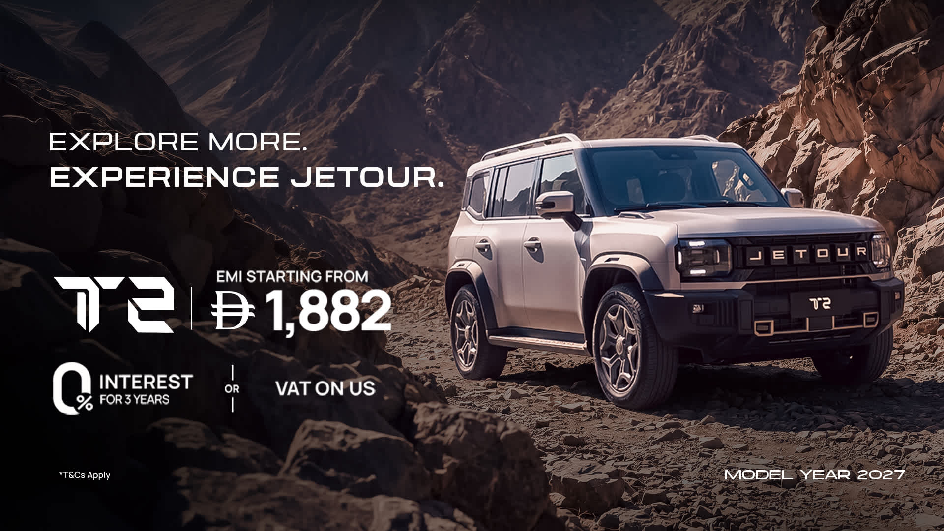 Jetour T2 Back-to-school offers