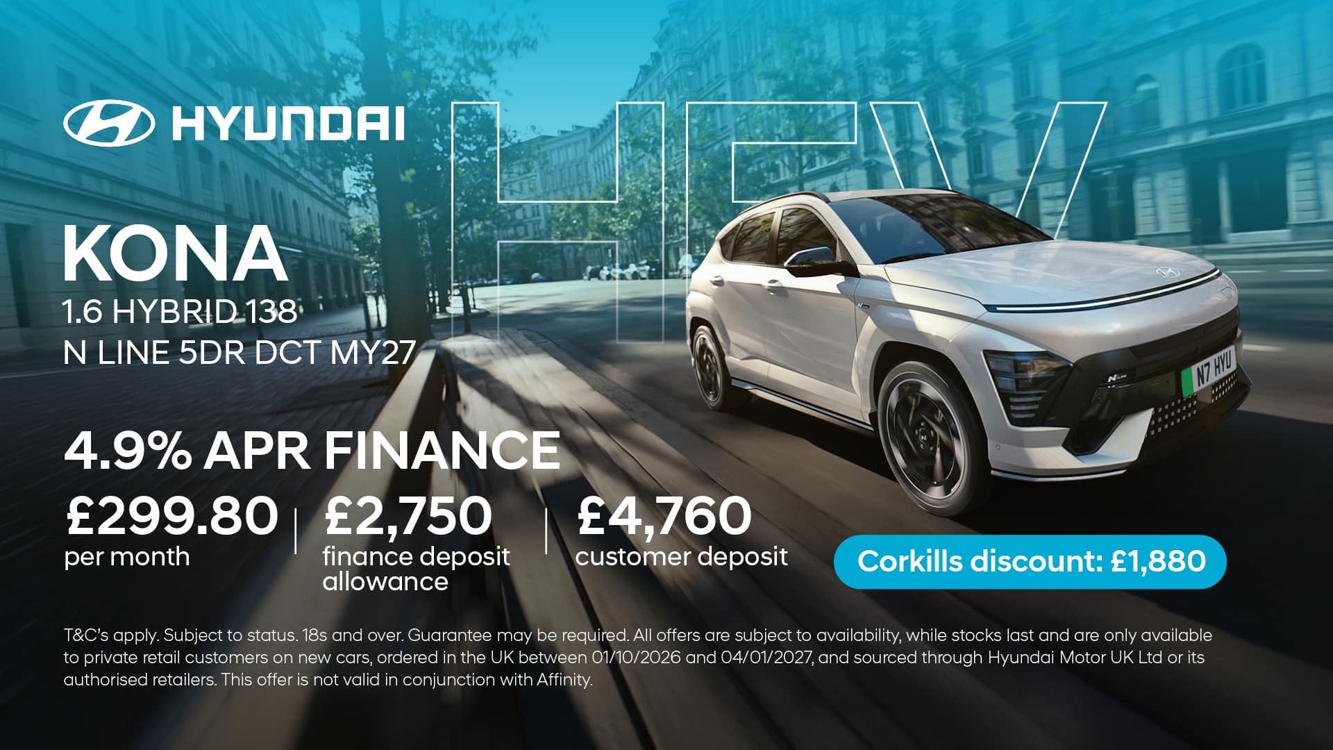 KONA HYBRID Q4 OFFER